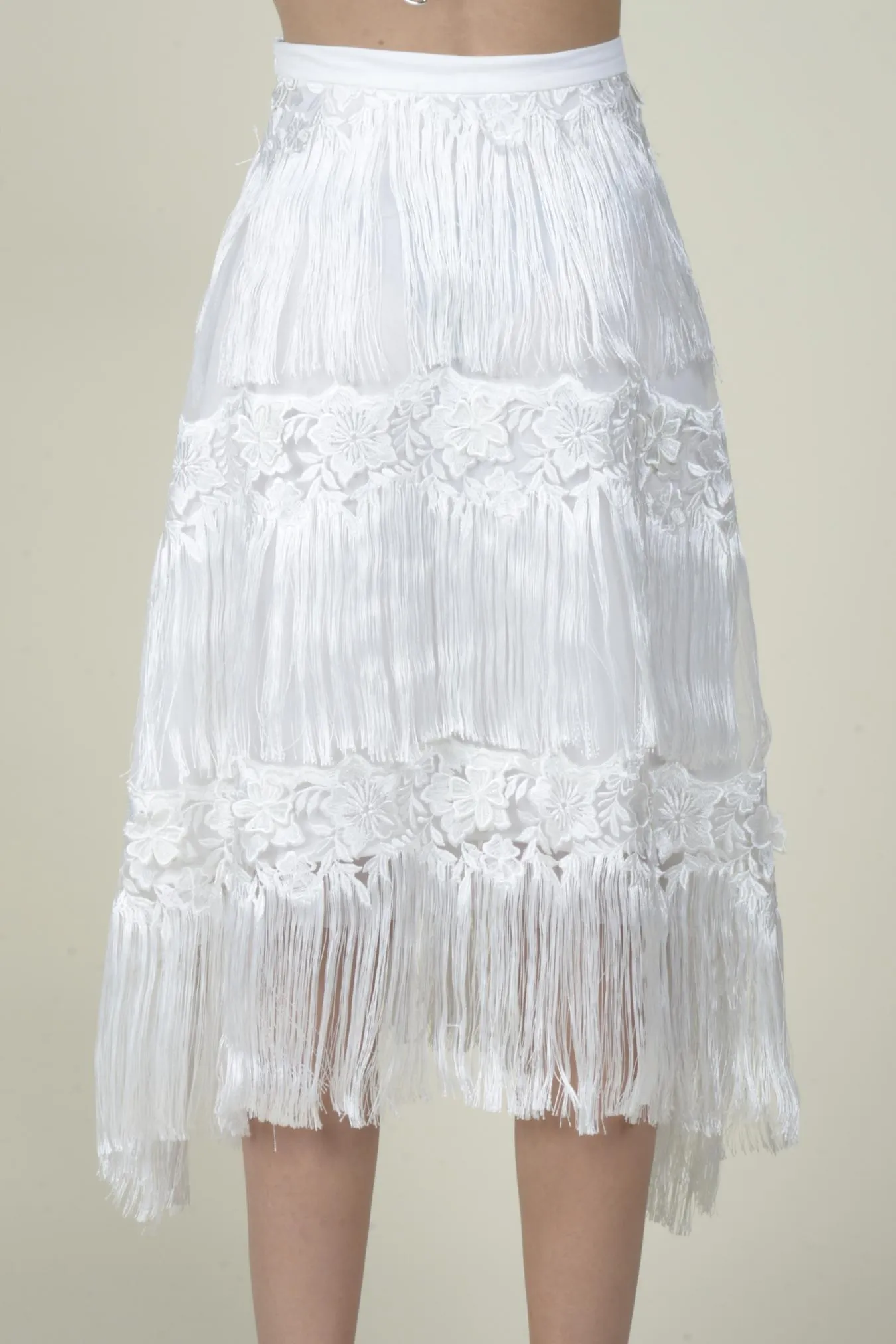 Quin Fringe Skirt - Meringue Style Preview Family Celebration