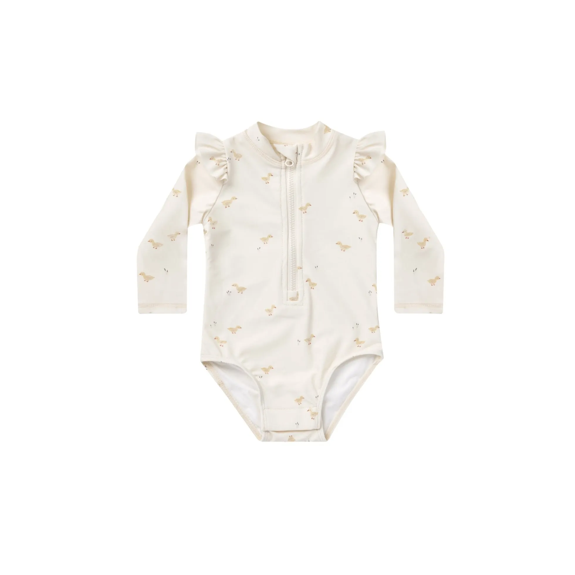 Quincy Mae - Bryan Rashguard One Piece - Ducks