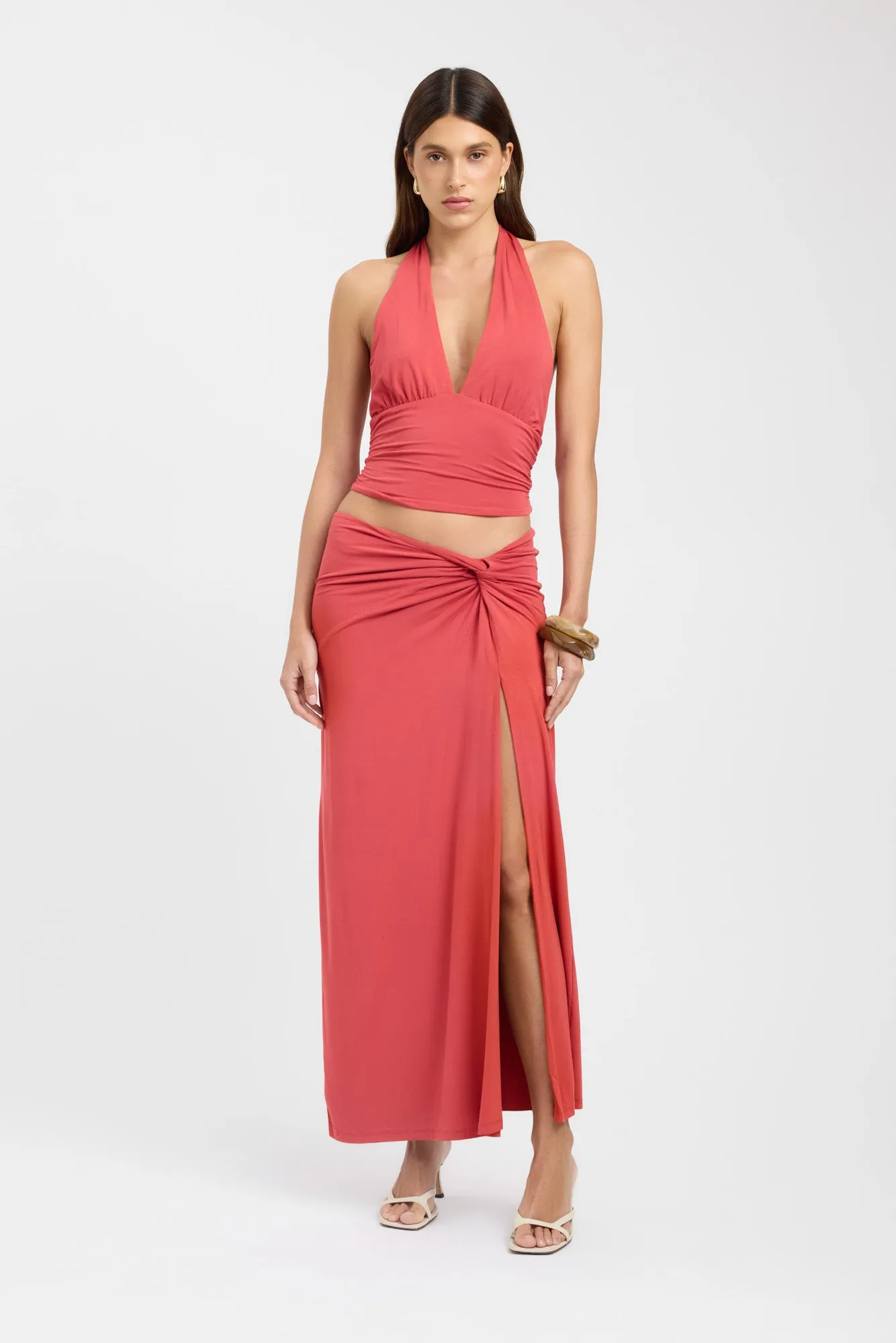 Quinn Maxi Skirt Cool Tone Vibe Ready