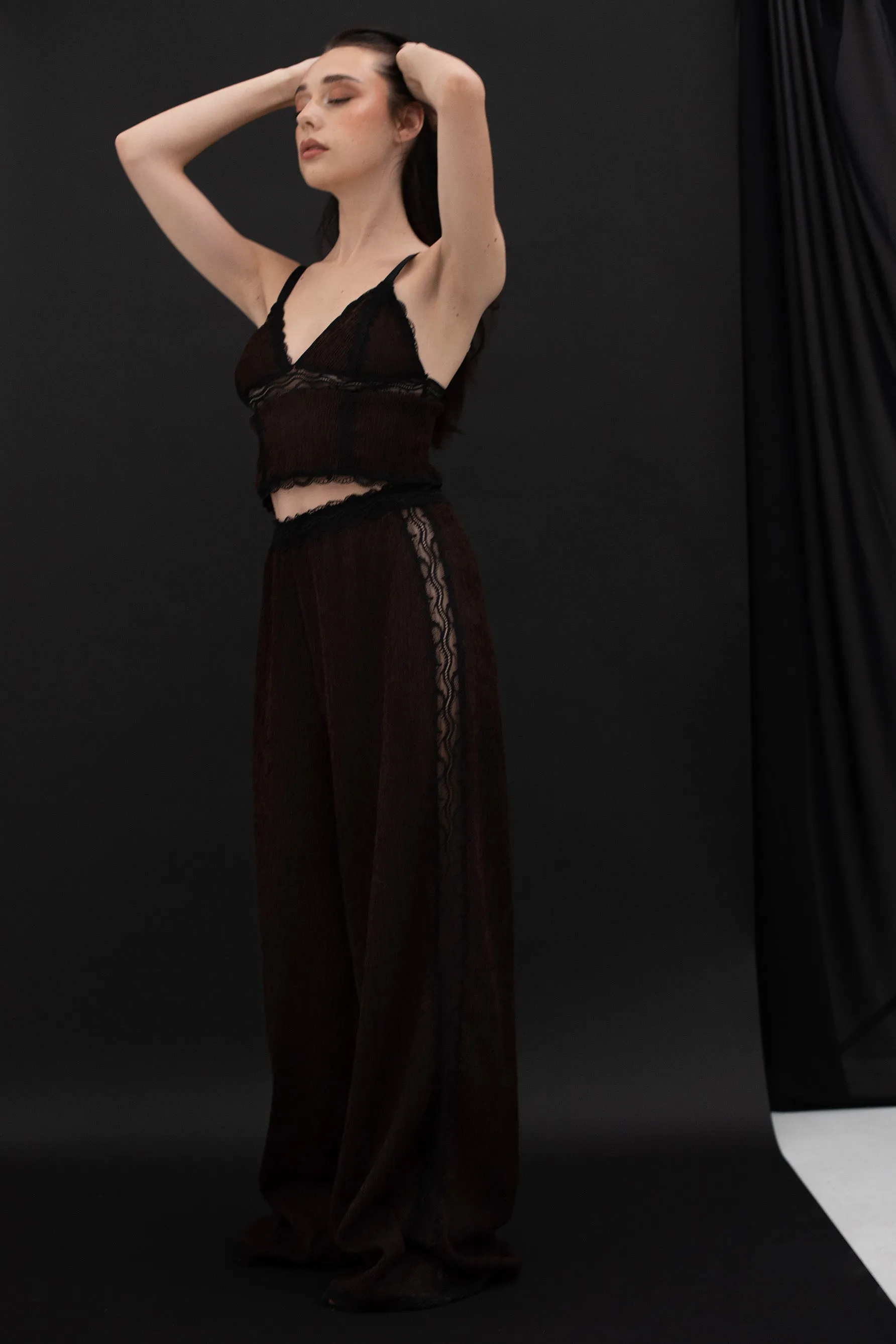 Rachel Cami Top in Chocolate
