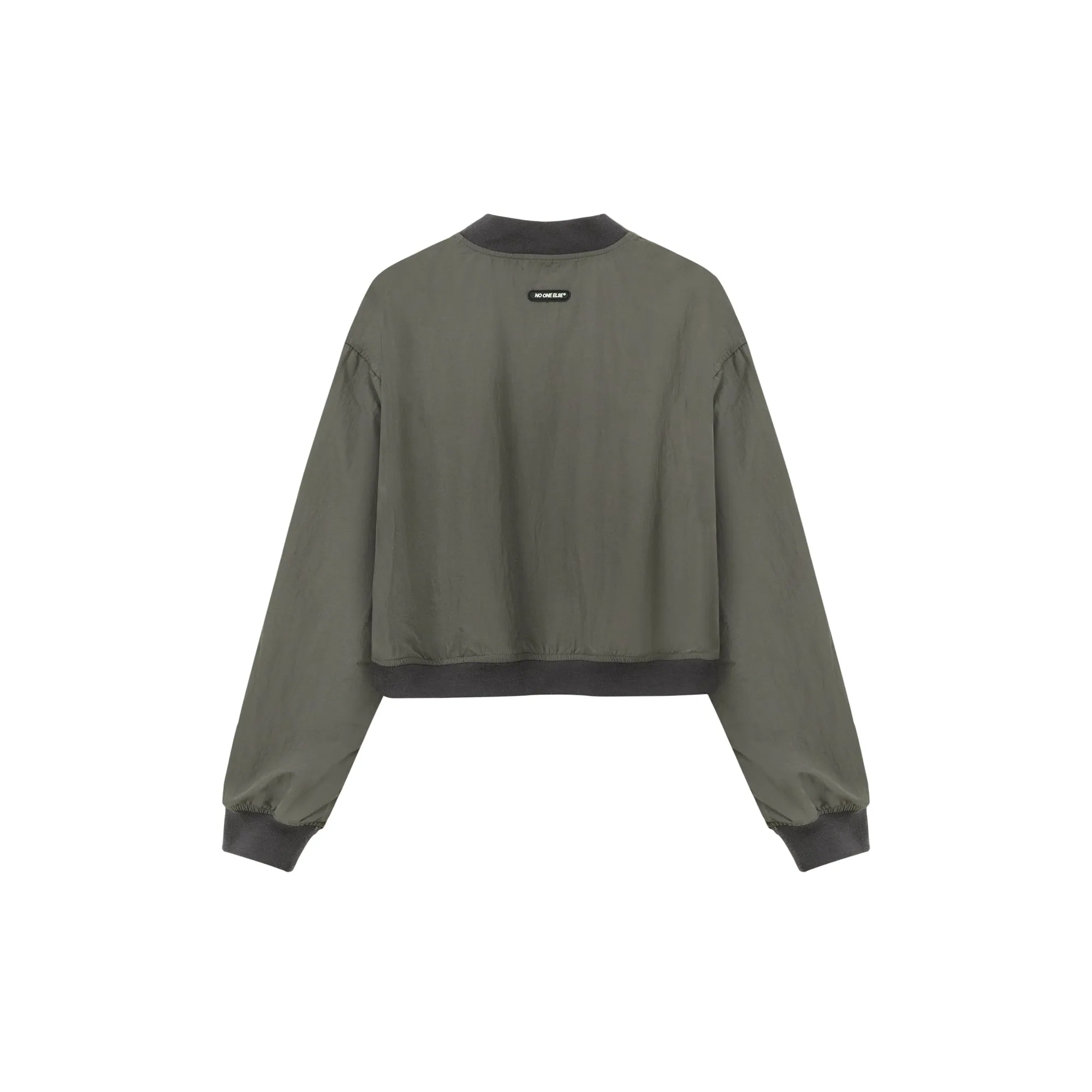 Raglan Sleeve Color Contrast Field Jacket