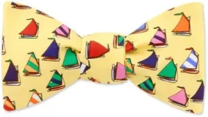 Rainbow Fleet Self Tie Bow Tie By Alynn Bowties In Silk Butterfly Bow Tie