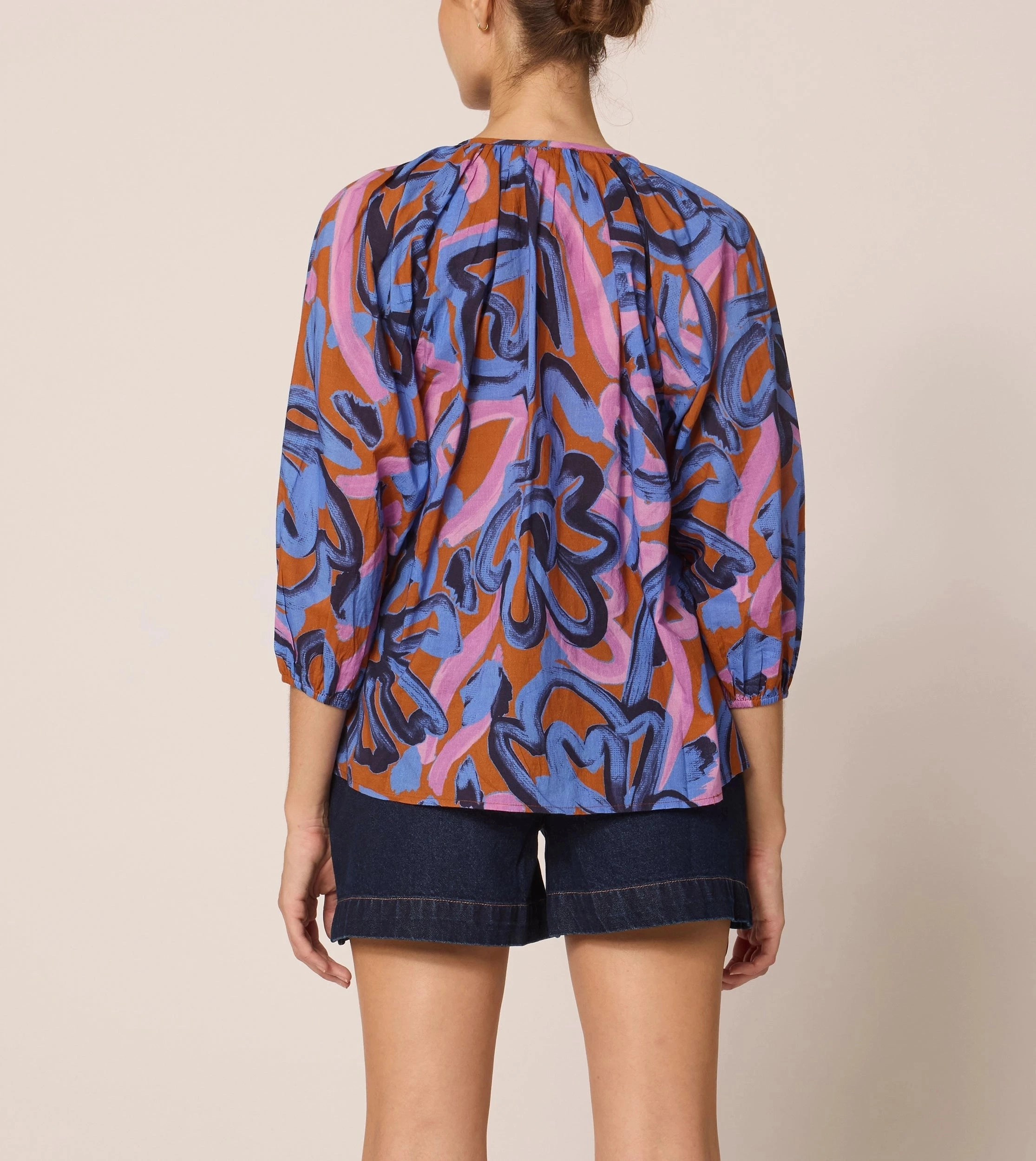 Ramona Blouse | Fresco DoubleLayered