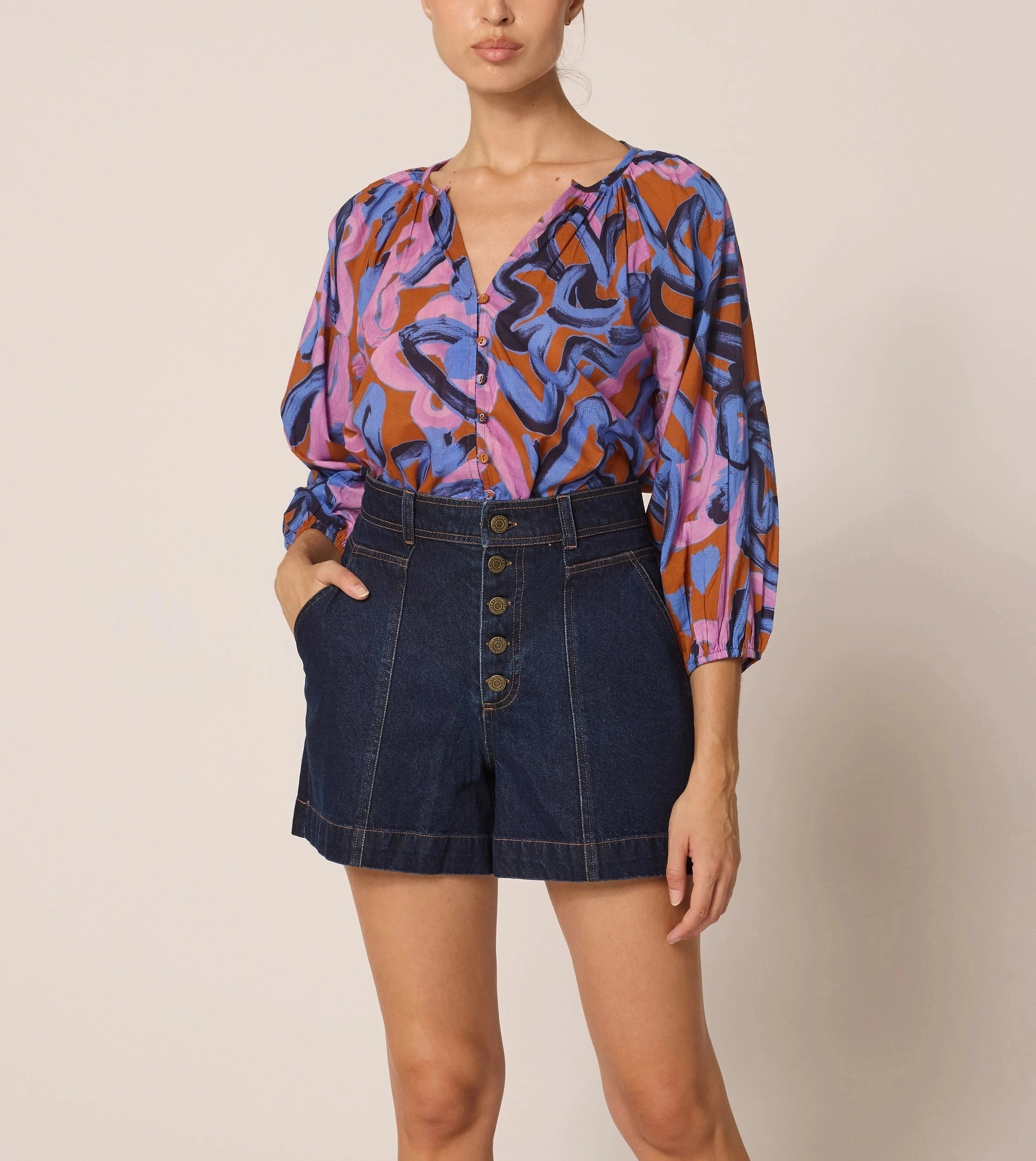 Multi Directional Mobility Ramona Blouse | Fresco