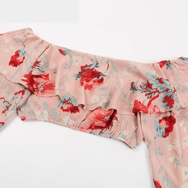 RANDI’S RUFFLE FLARE SKIRT SET