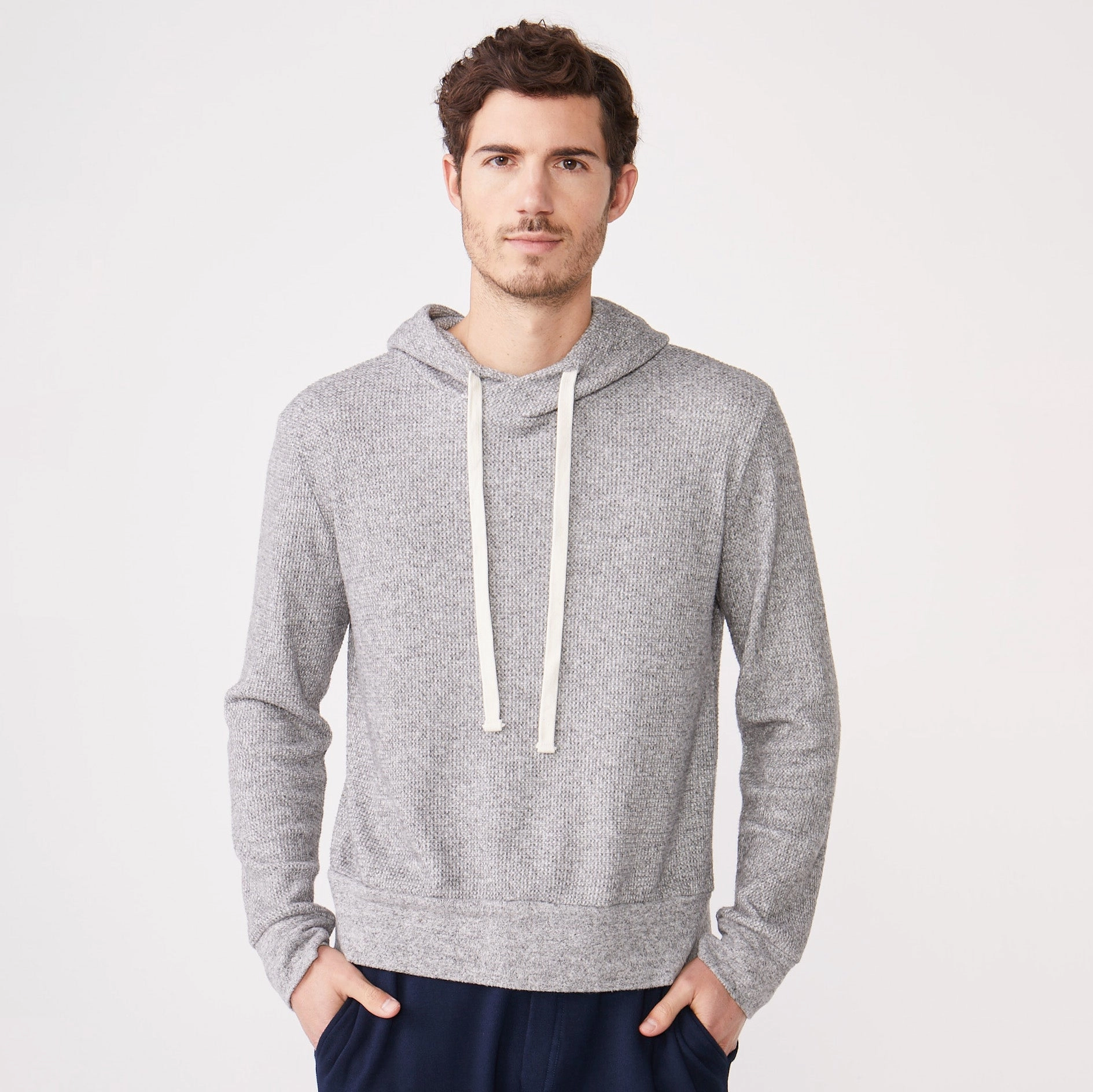 Thermal Pullover Hoody FlexibleLayeredConstruction Recycled Material Blend