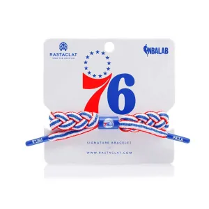Rastaclat x NBA Philadelphia 76ers Bracelet - White/Blue/Red