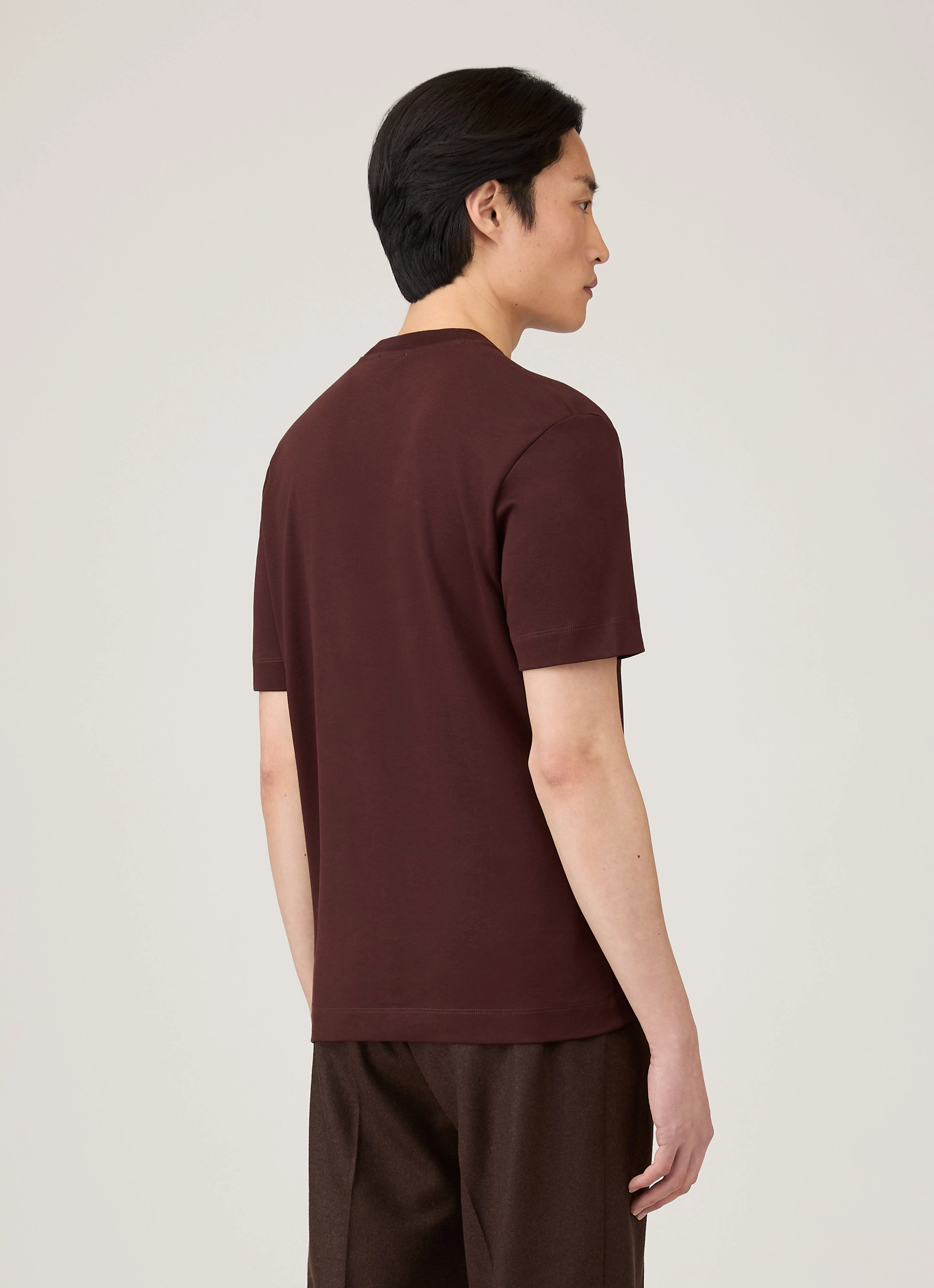 Performance Wear Men's Relaxed Fit Heavyweight T-shirt in Bakelite