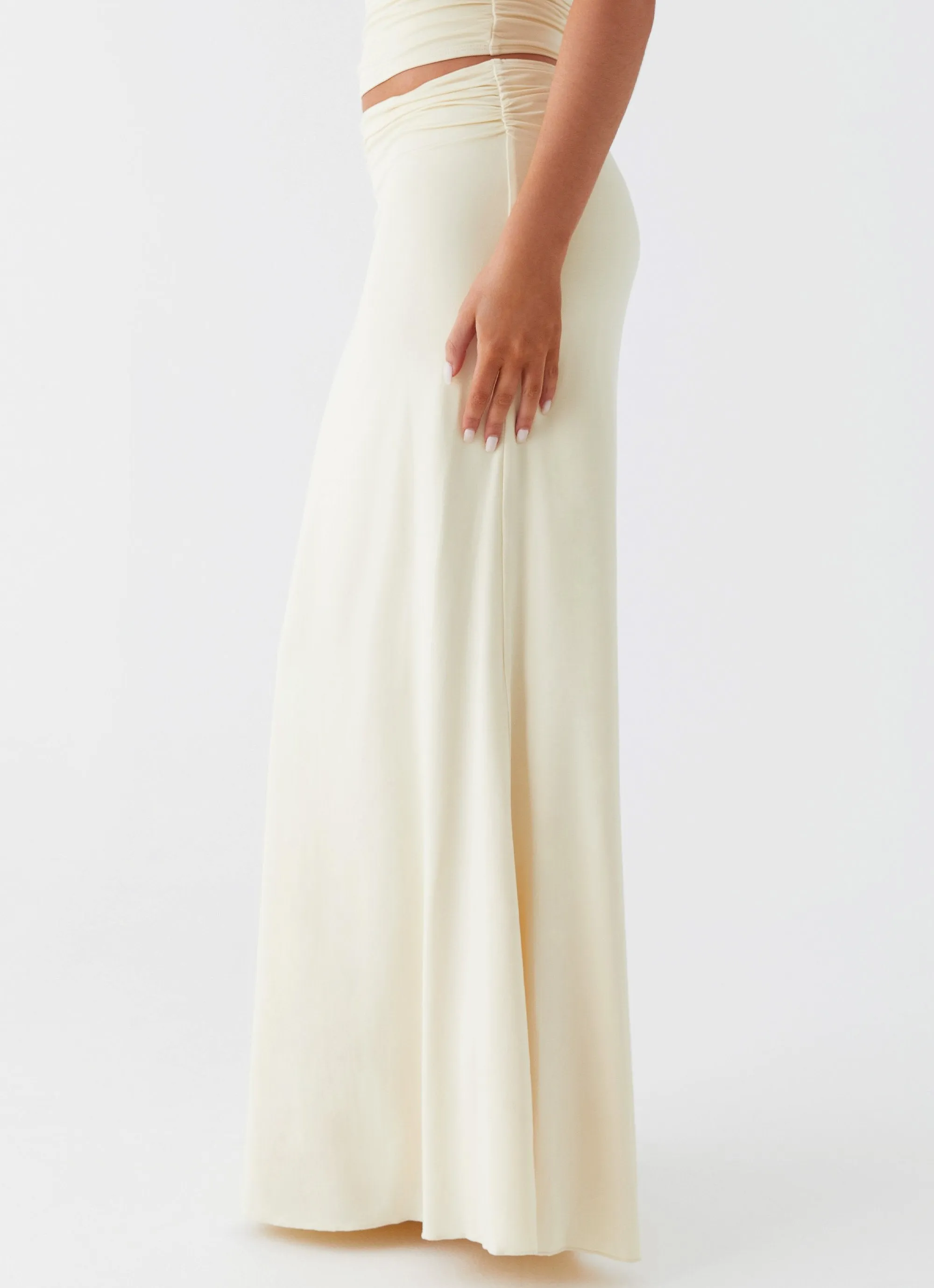 Rayne Maxi Skirt - Yellow All Purpose ReflectiveAccentDetails