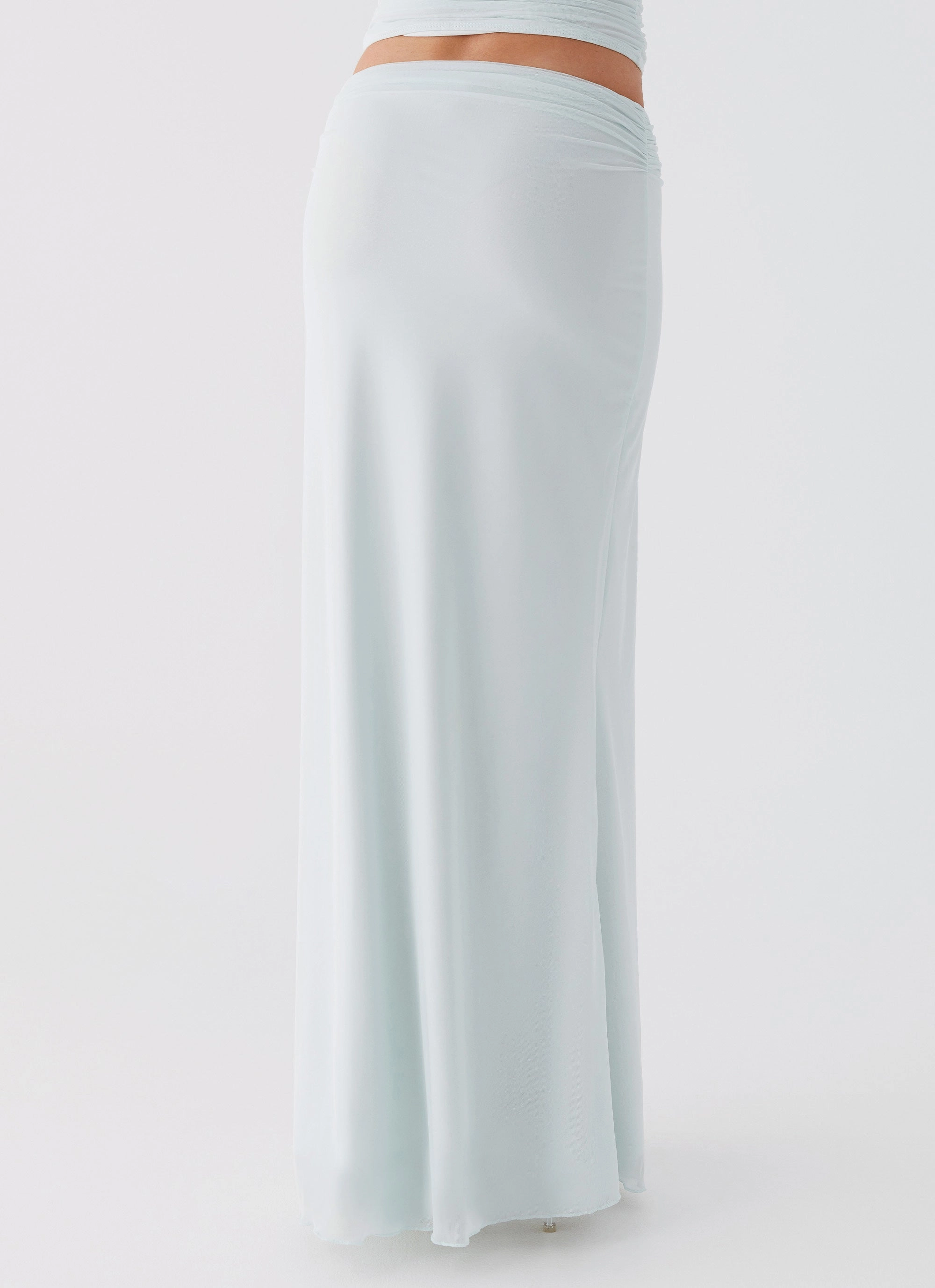 Drawstring closure Seamless Design Rayne Maxi Skirt - Sage