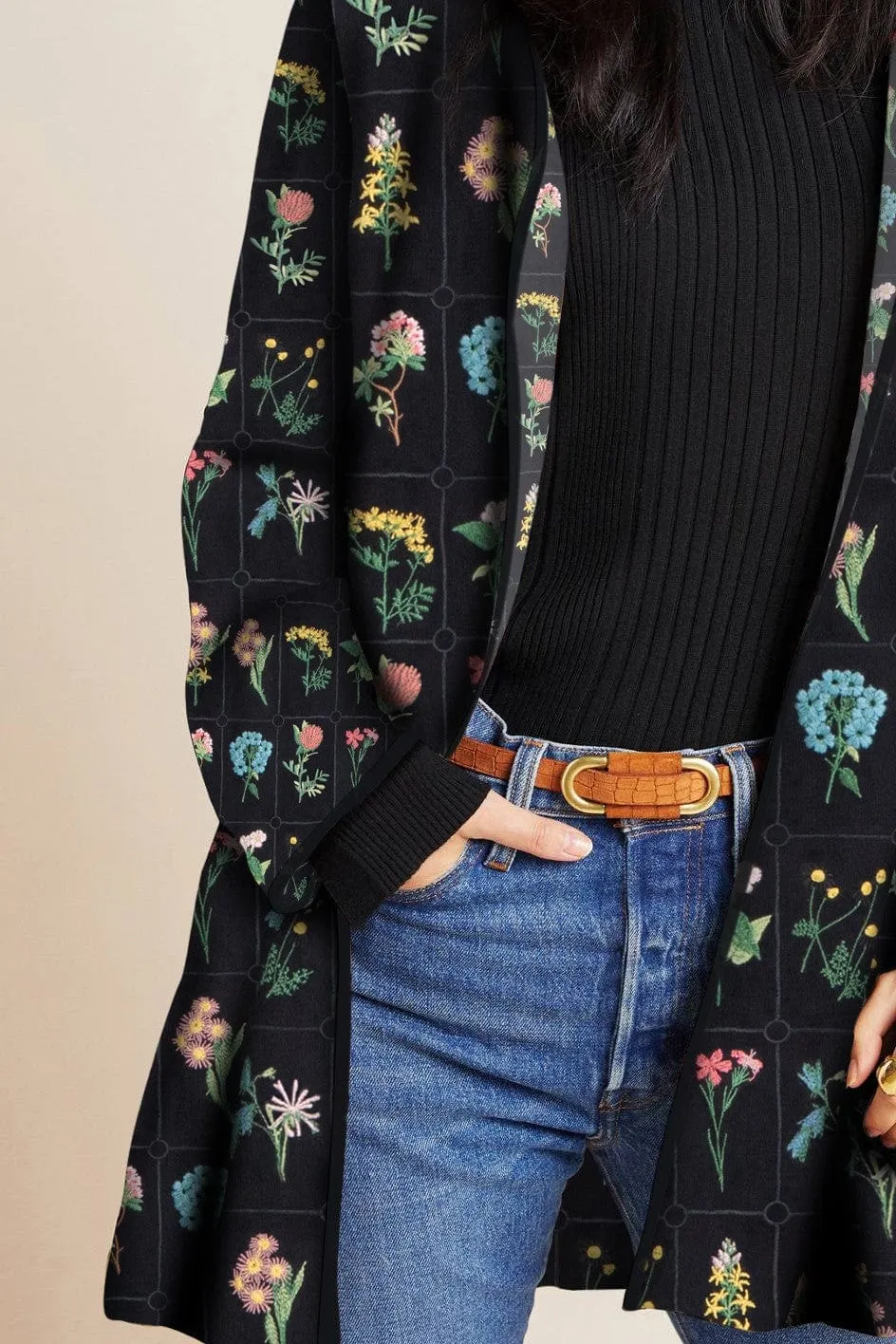 Dry Weather Look Car Coat - Botanicals