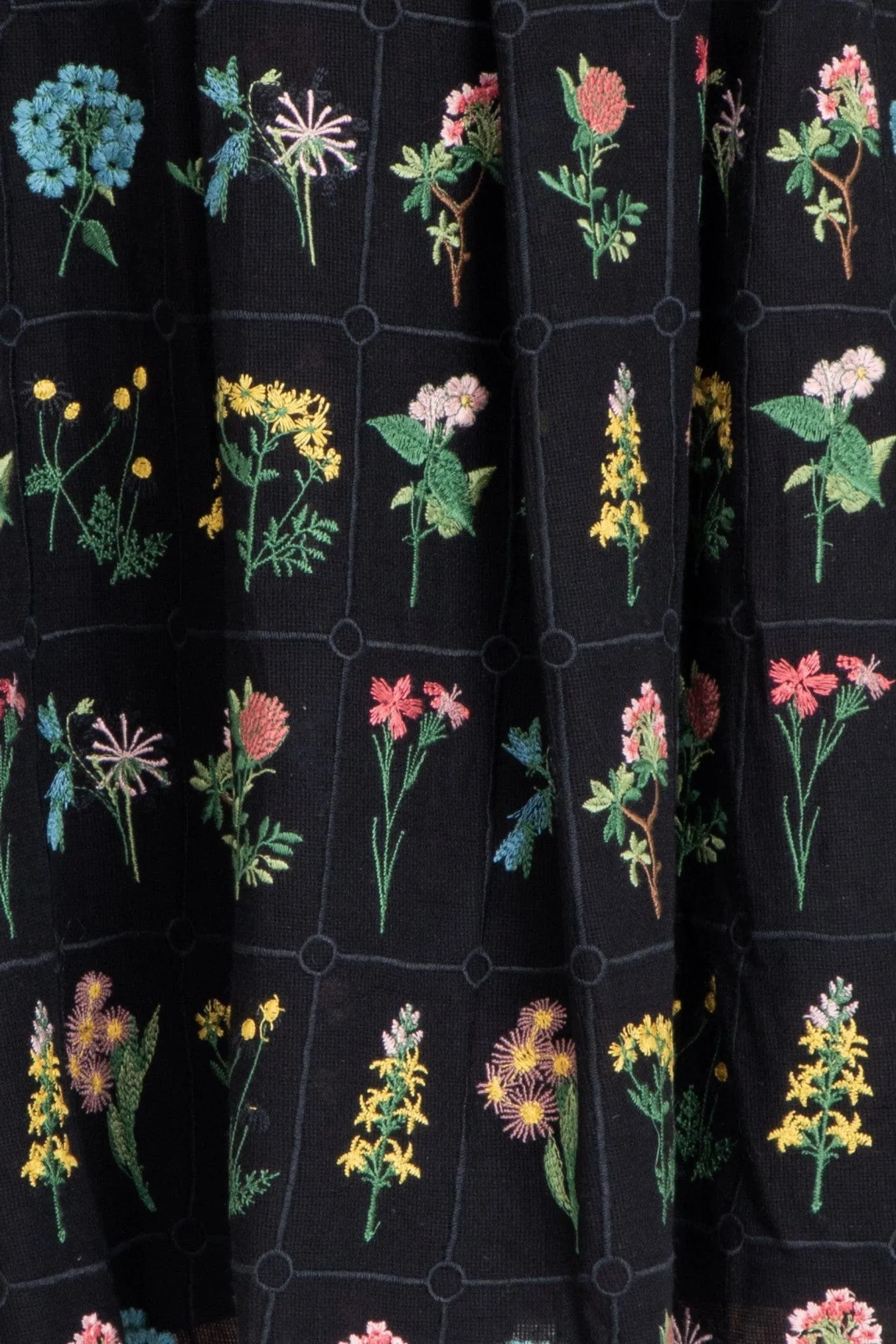 Car Coat - Botanicals Wind Blocking Fabric