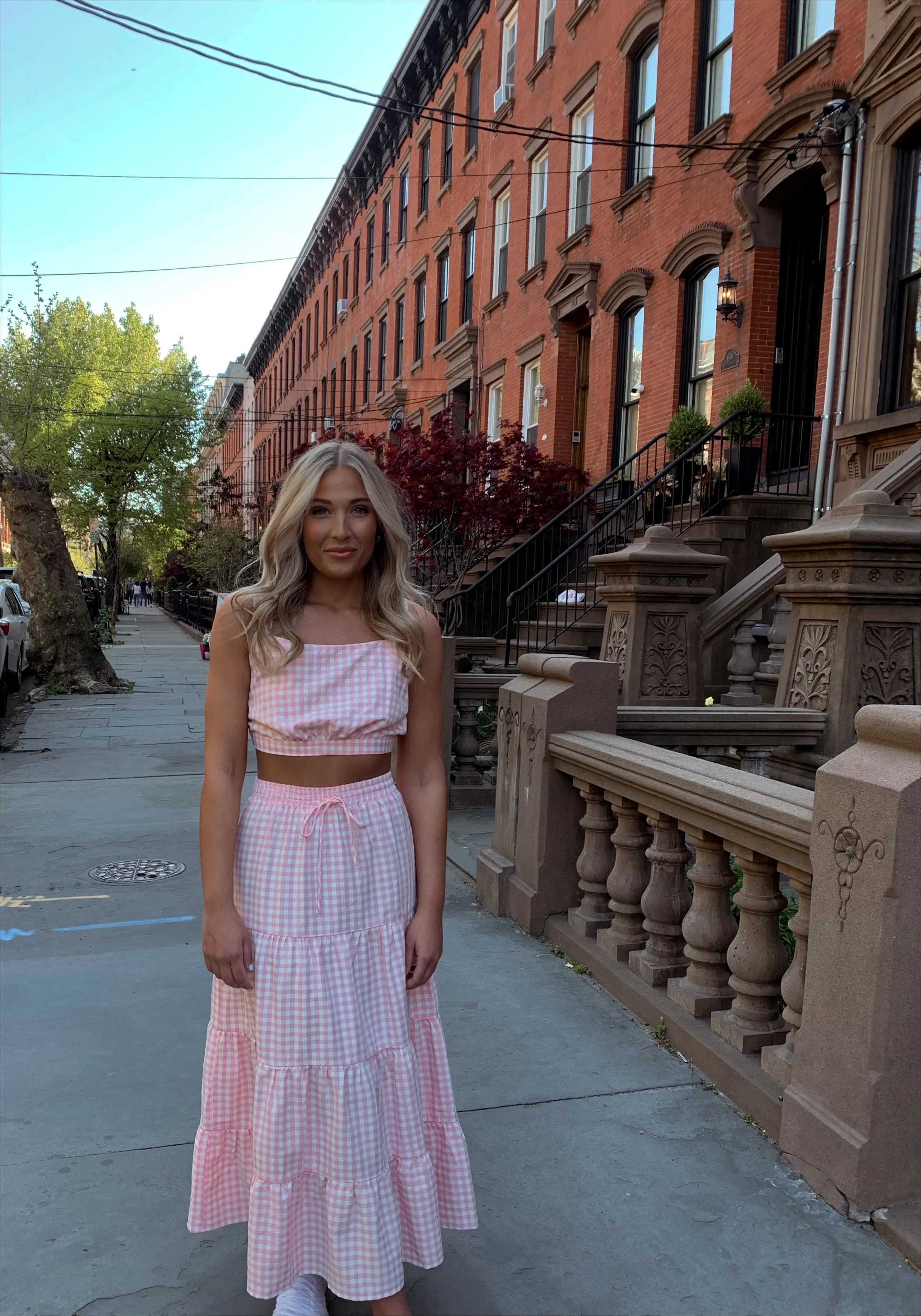 Real Love Gingham Top