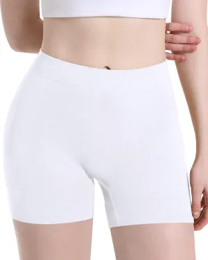 Reamphy Slip Shorts for Women Under Dresses,Seamless Boyshorts Panties Smooth Soft Anti-chafing Shapewear Shorts