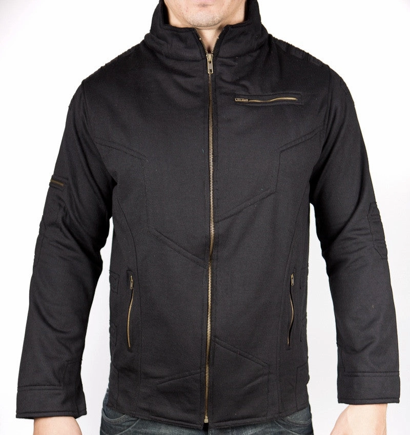 Full Length Zipper Closure Rebel Jacket