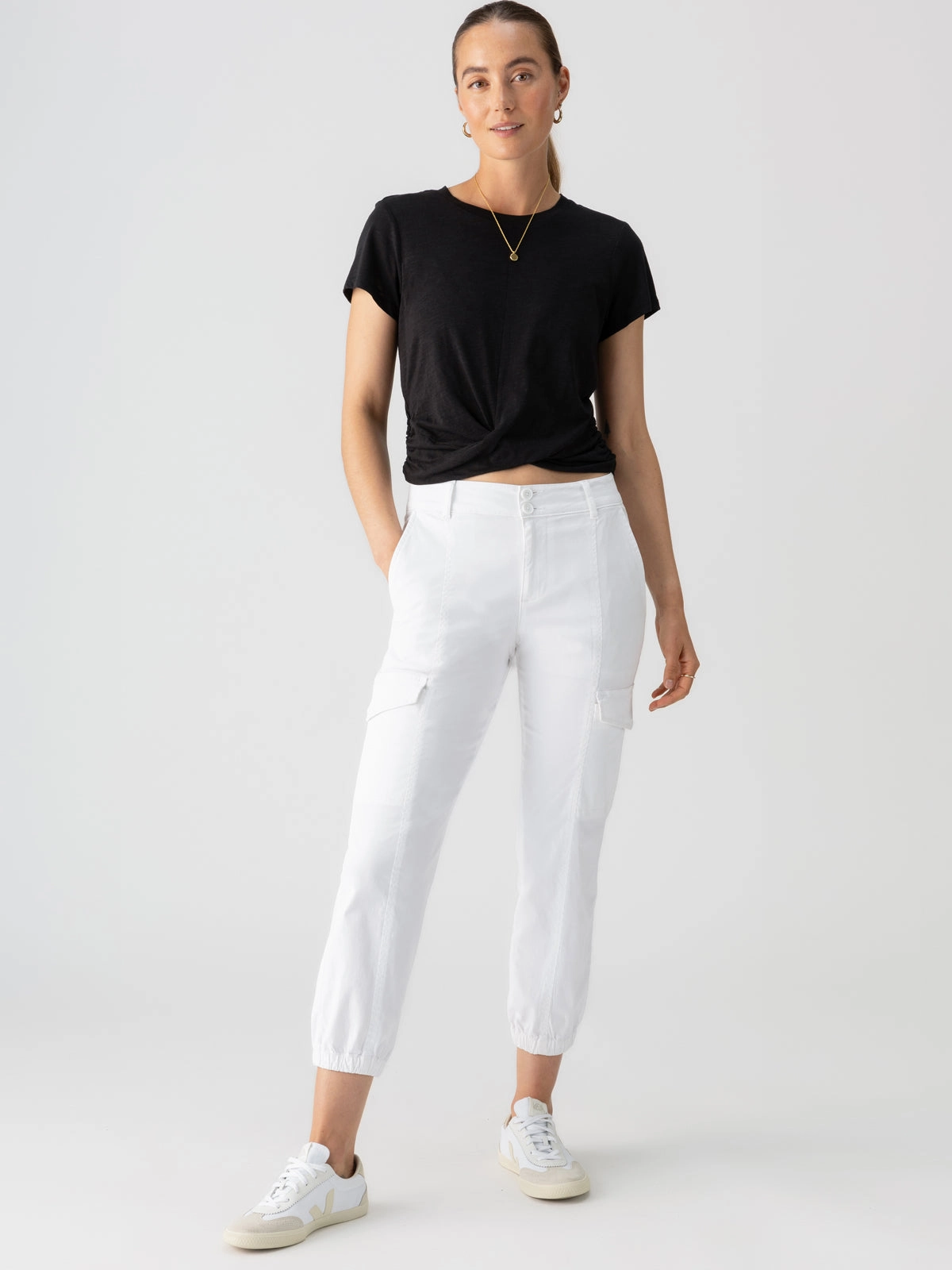 Rebel Standard Rise Pant Brilliant White Easy Flex Design Stretchable Comfort