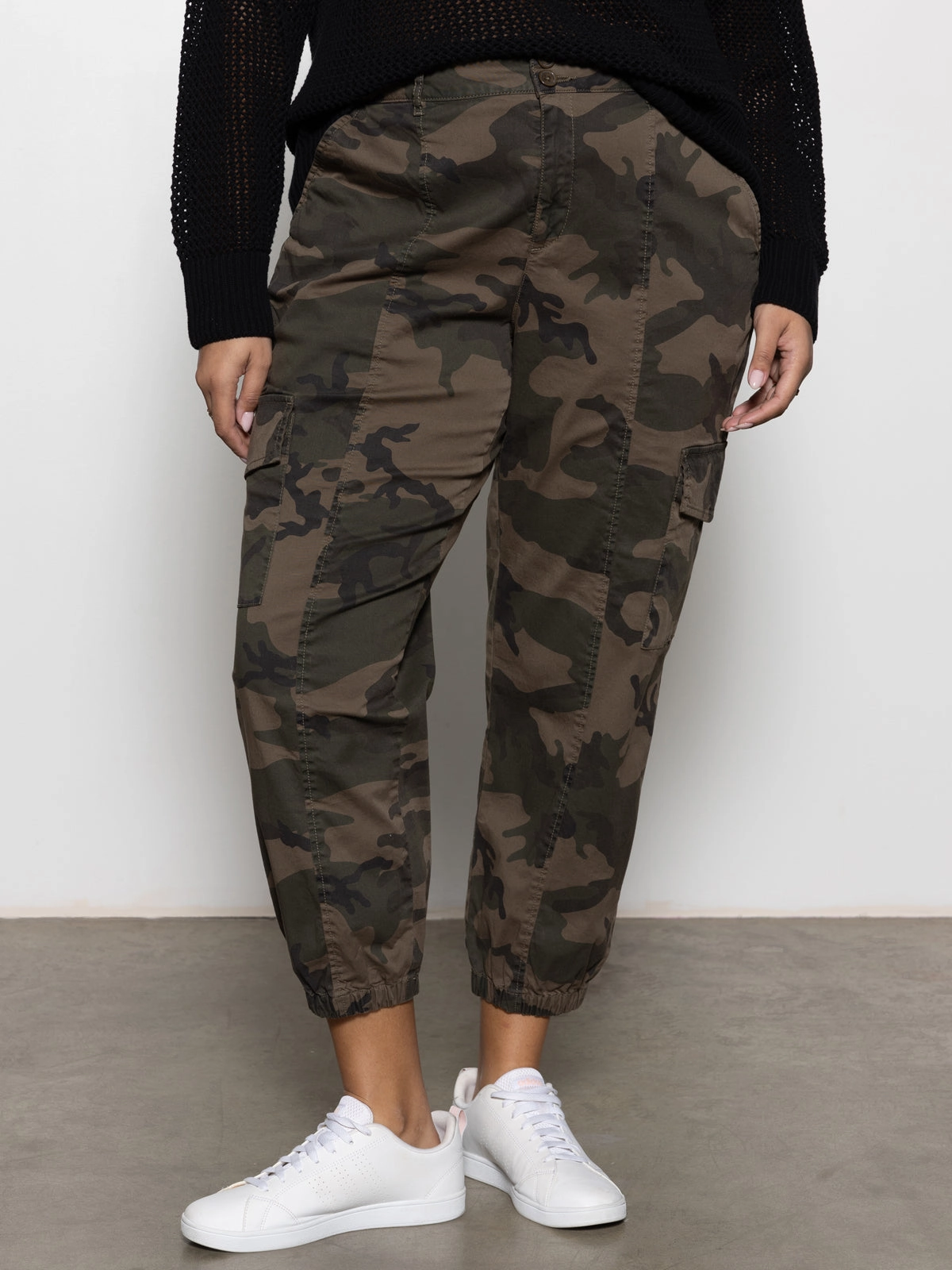 Rebel Standard Rise Pant Hiker Camo Extended Sizing Elastic Free Cuffs