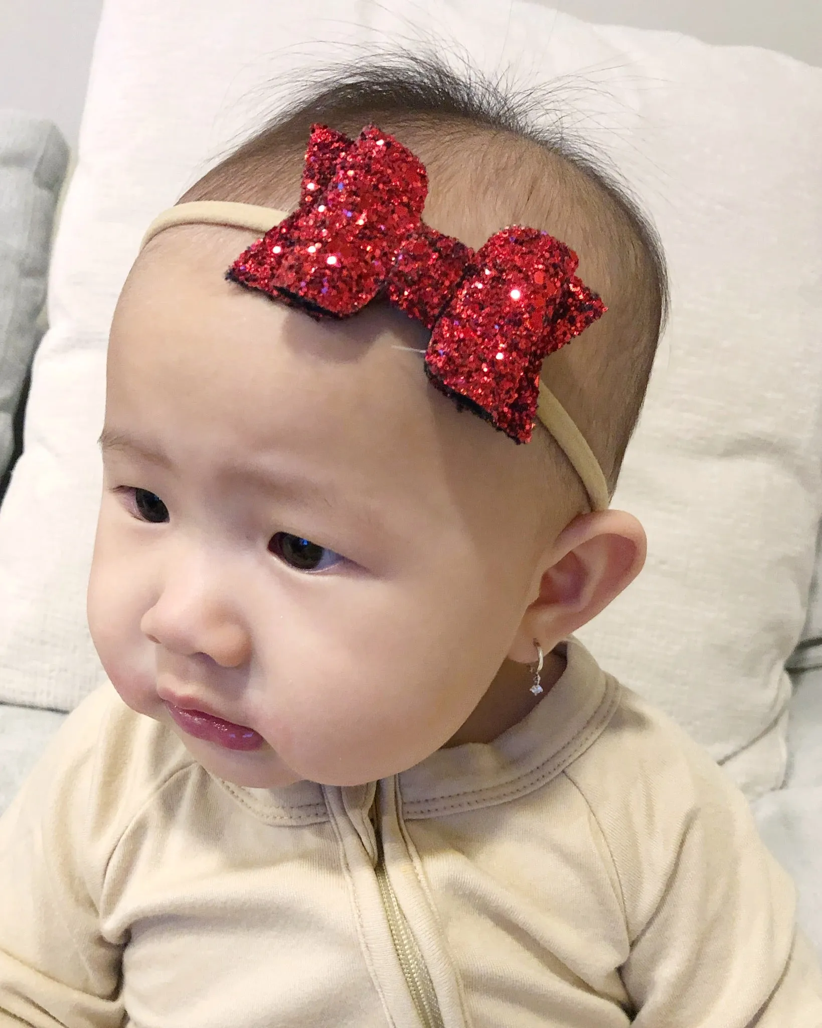 Red Rock Glitter Hair Clip or Shoe Clip