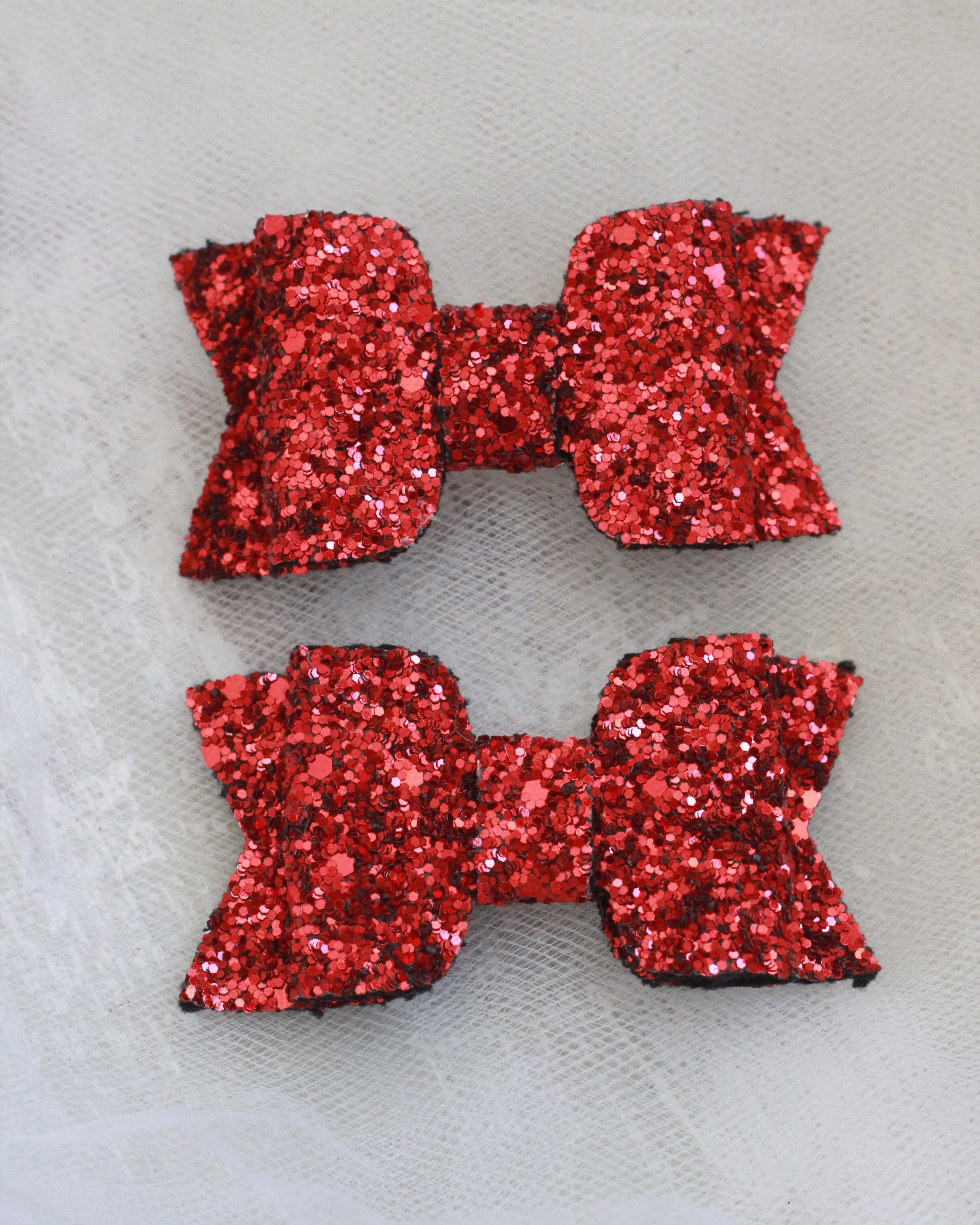 Red Rock Glitter Hair Clip or Shoe Clip