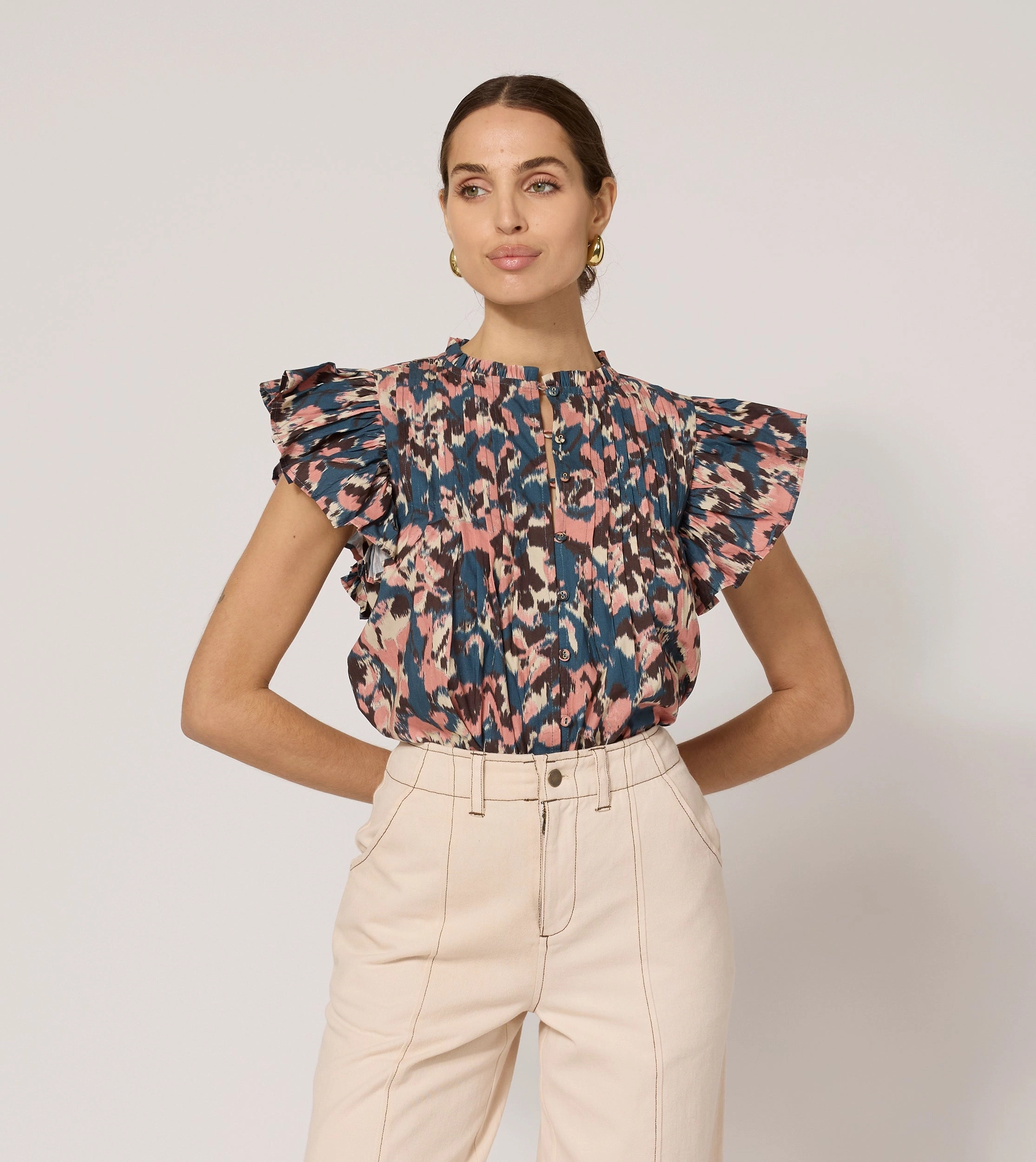EasyClean All Purpose Casual Cut Maritza Blouse | Le Jules