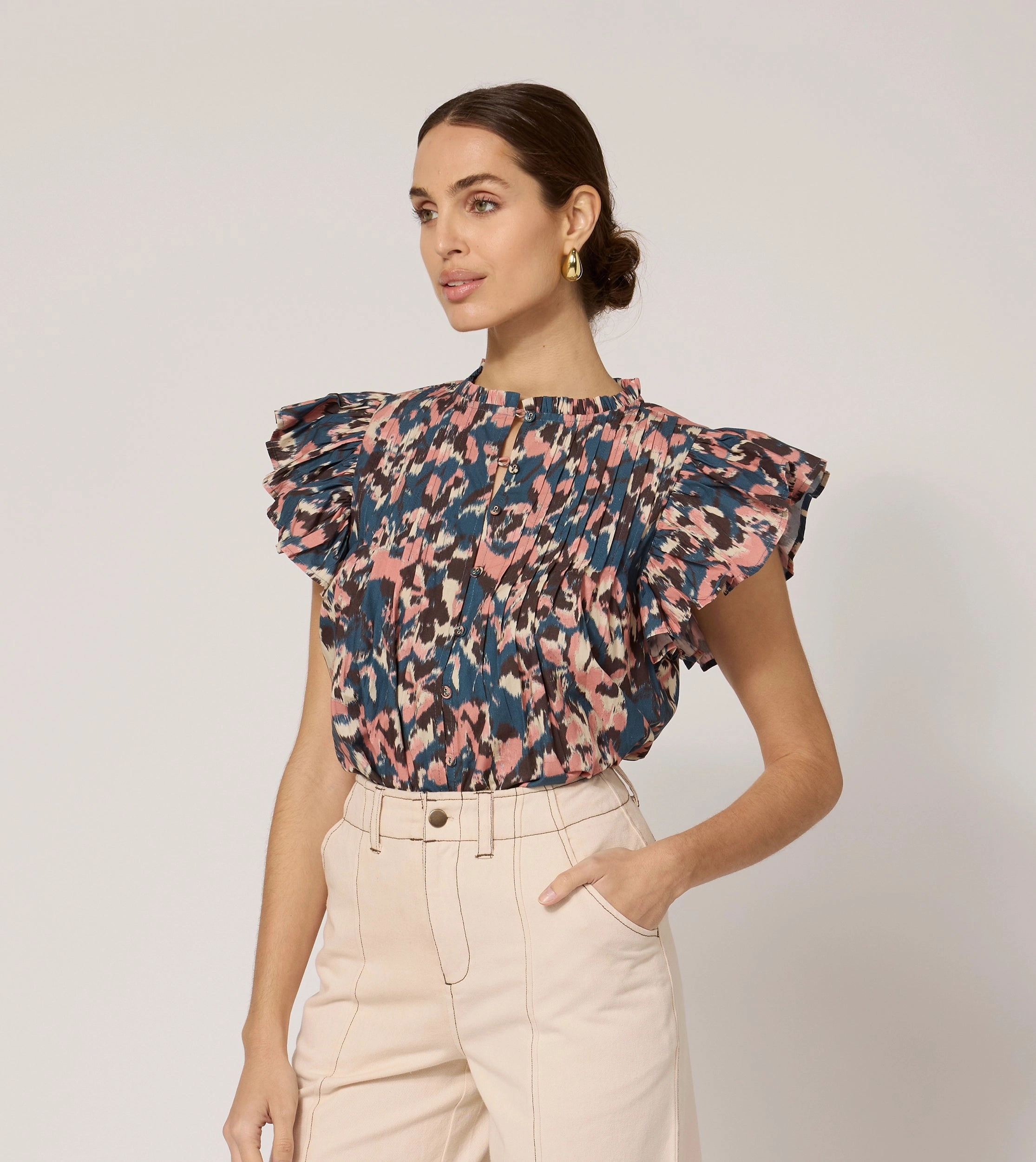 MoistureWickingTechnology Maritza Blouse | Le Jules