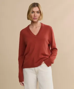 Flynn Cashmere Sweater TumbleDryFriendlyMaterial AntiSlipGrip