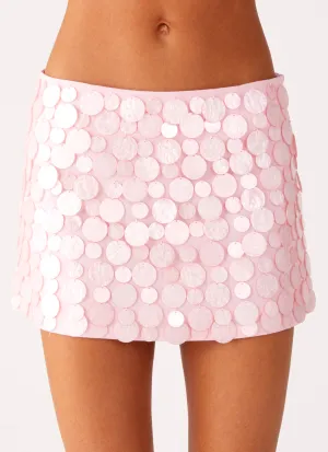 Reinforced Seams Movie Star Mini Skirt - Pink Movie Star Mini Skirt - Pink Lightweight insulation Flexible Waistband