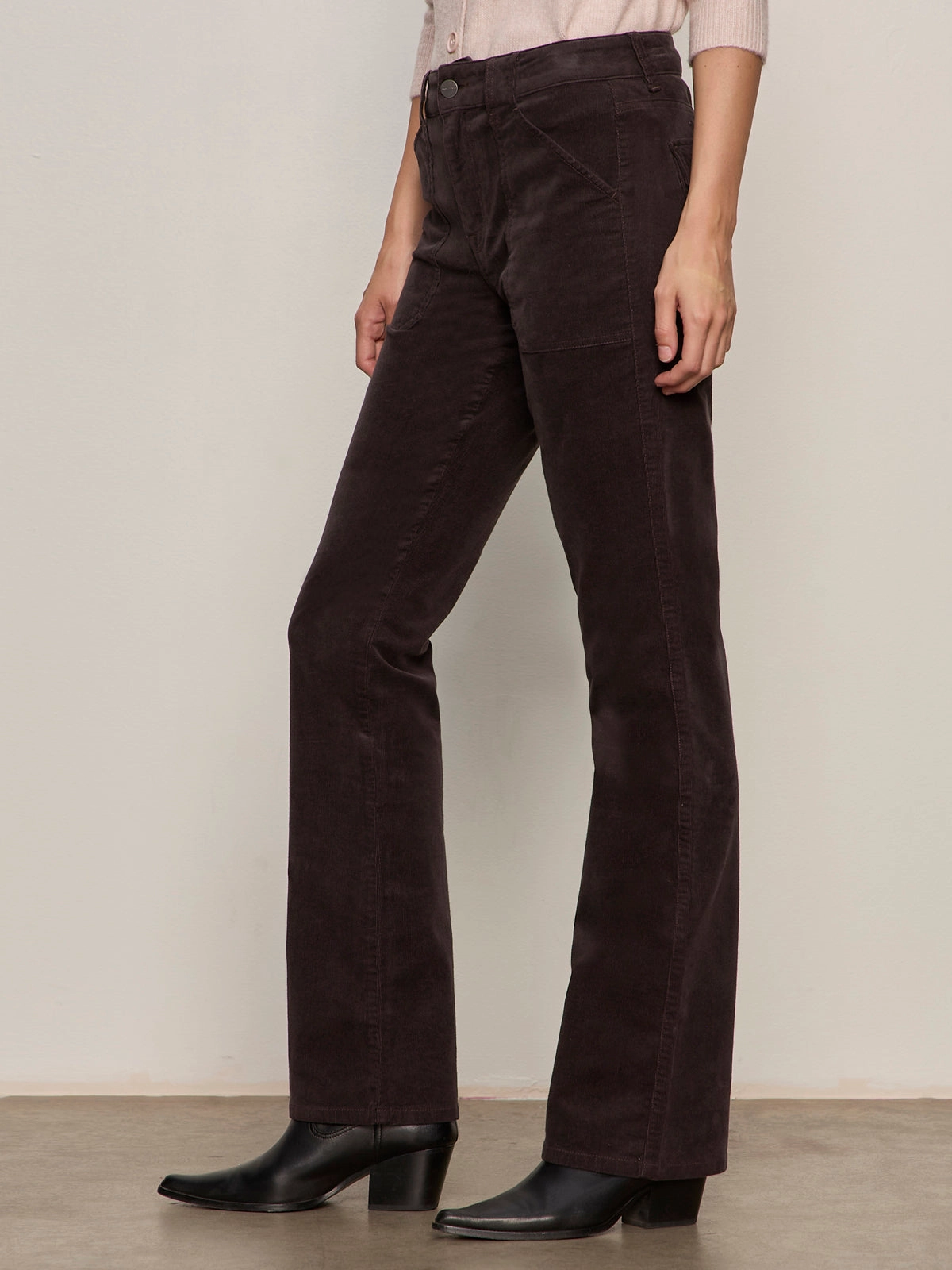 Core Fit Design Corduroy Hayden Bootcut Pant Semi Sweet