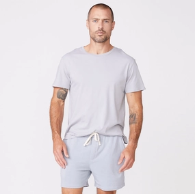 Relaxed Crew Pique Weave Finish Adaptive Fit Technology UV Protective Coating Relaxed Crew