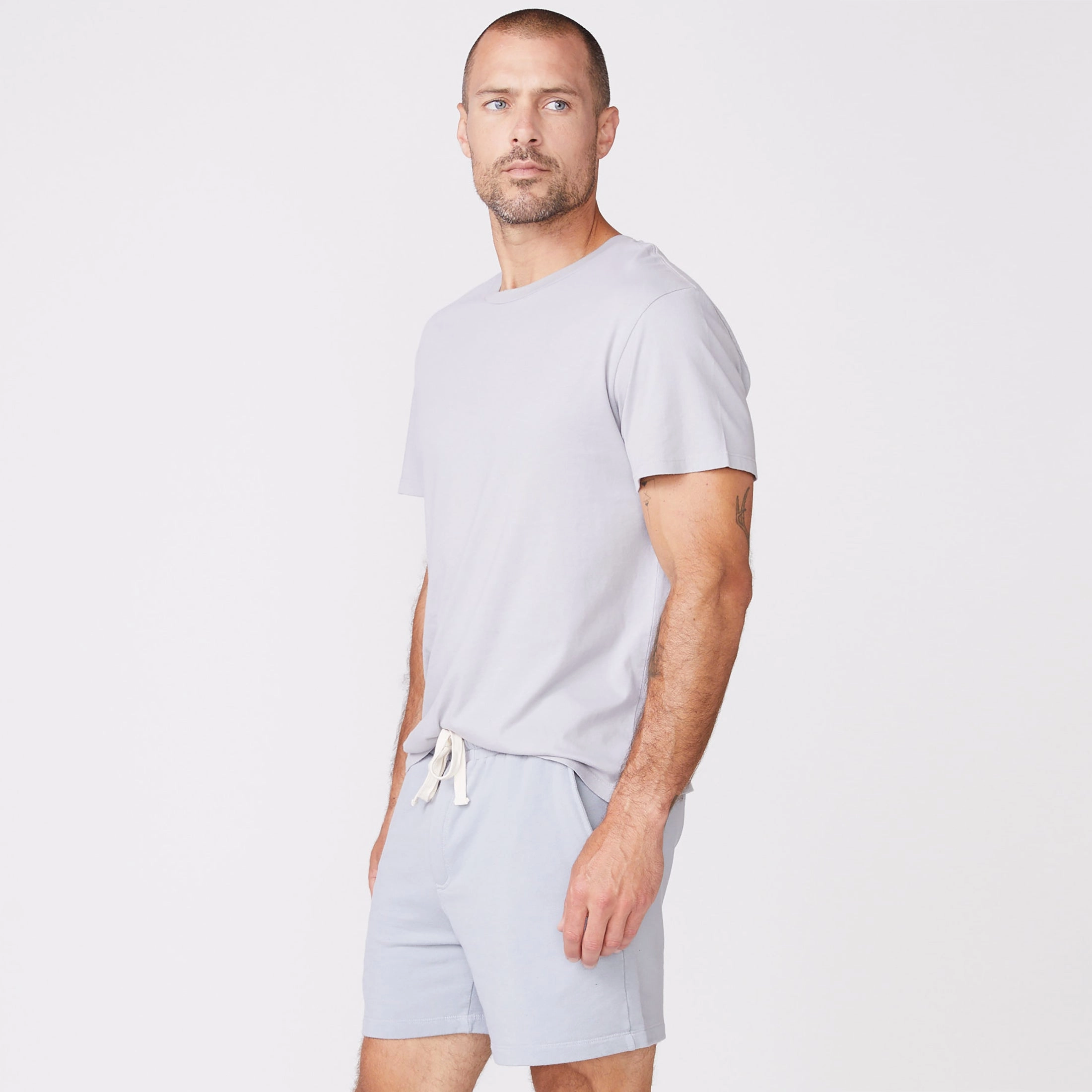 Relaxed Crew Reinforced Shoulder Soft Material