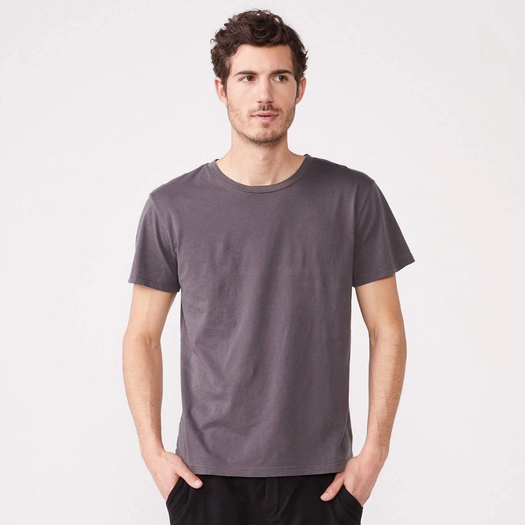 Reinforced Shoulder Relaxed Crew