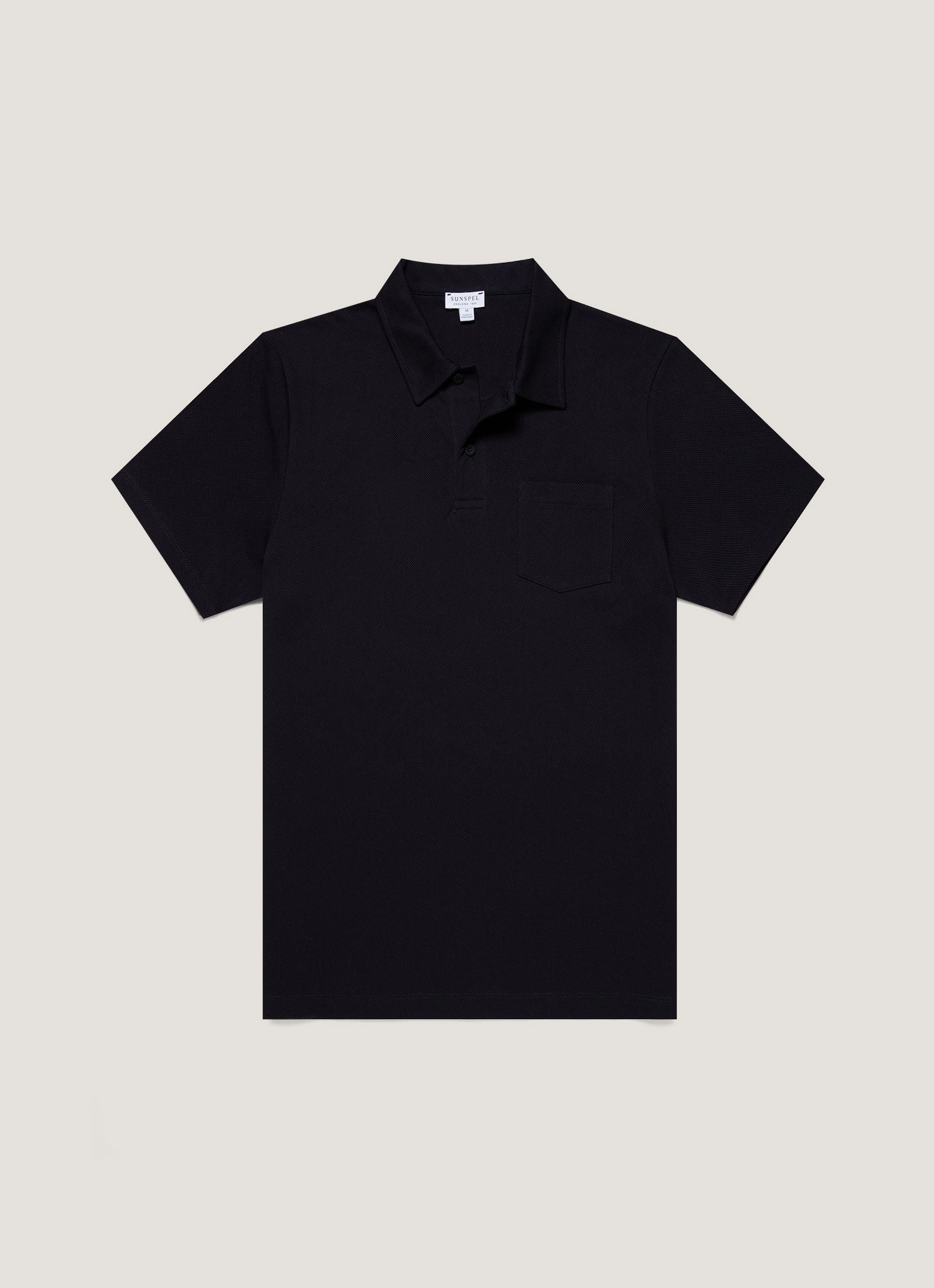 Men's Riviera Polo Shirt in Midnight Navy Stylish Vibe Casual Design