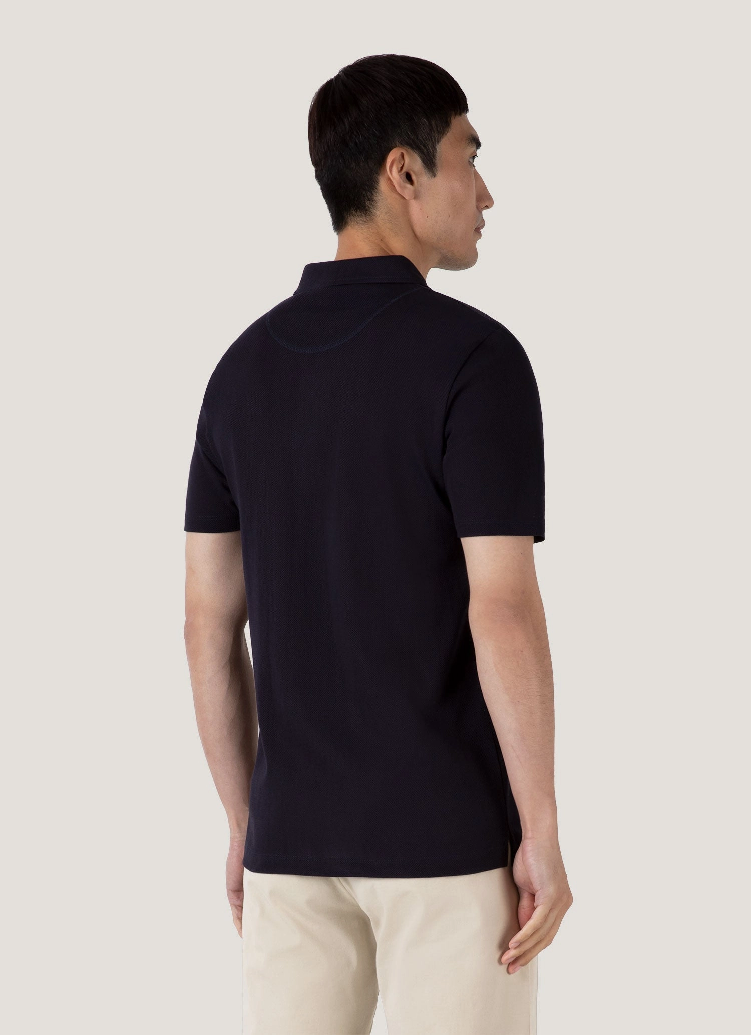 Men's Riviera Polo Shirt in Midnight Navy All-Day Wear
