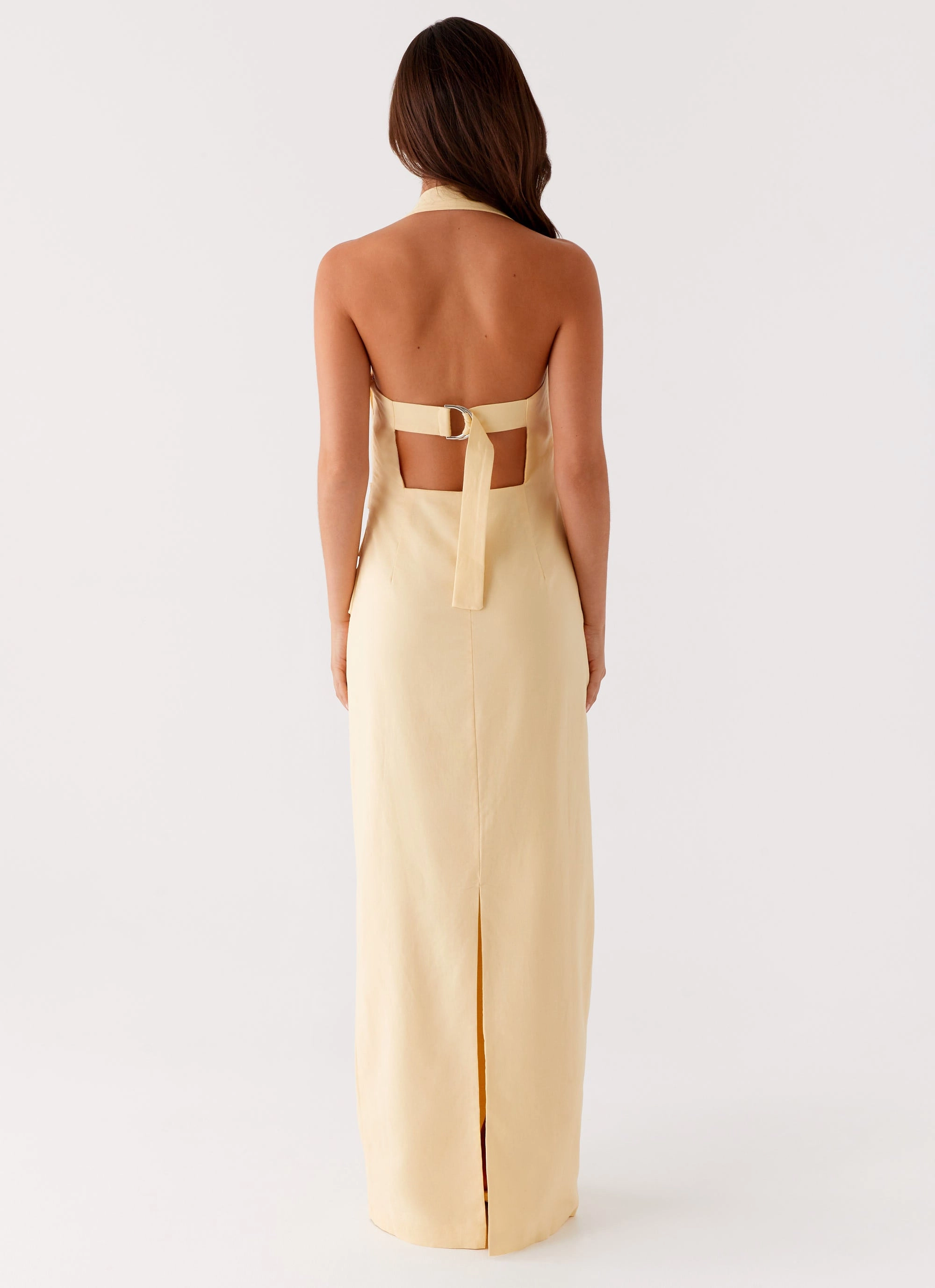 Rumour Has it Maxi Dress - Yellow Fall Fashion