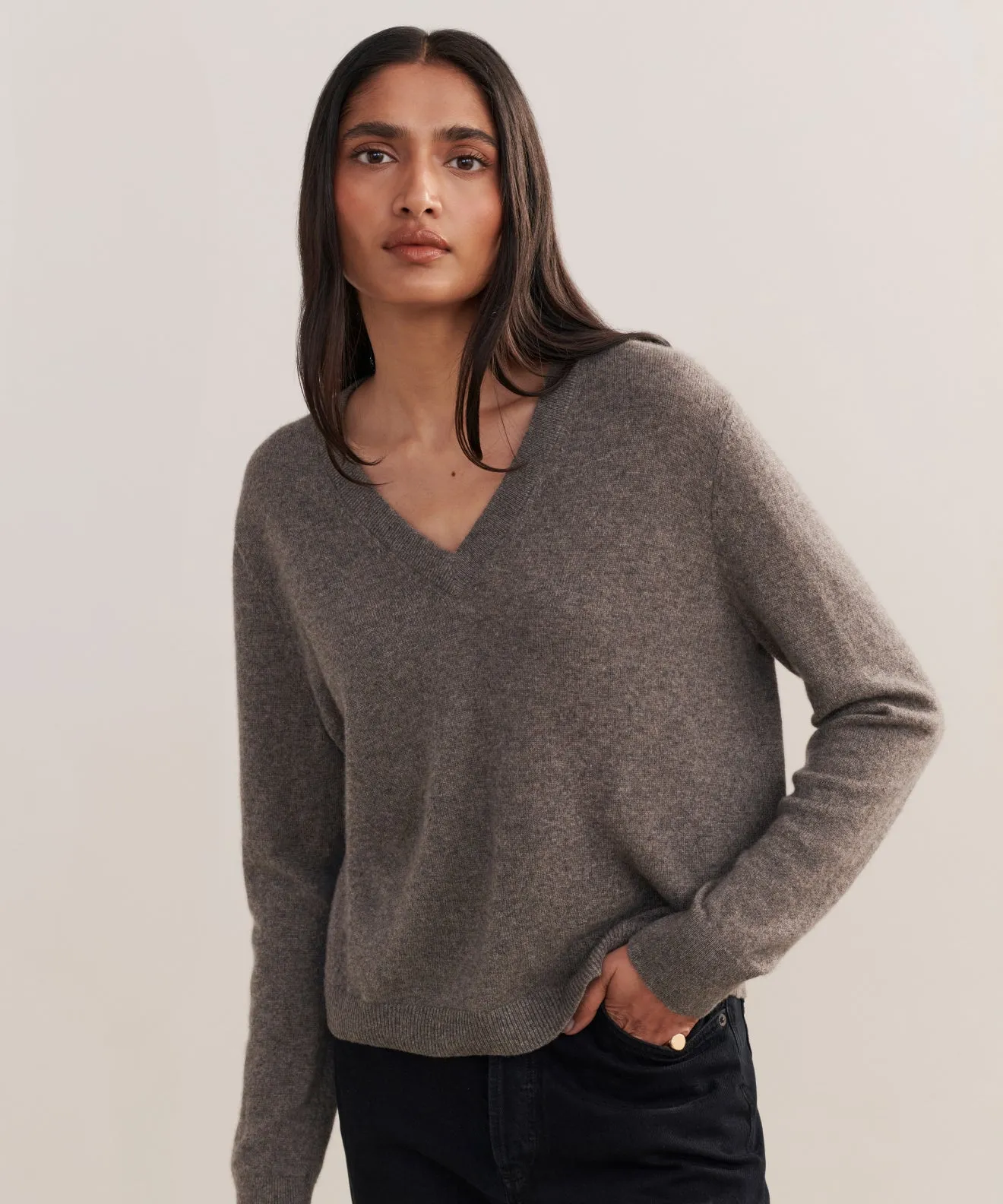 Machine Washable Fabric Flynn Cashmere Sweater