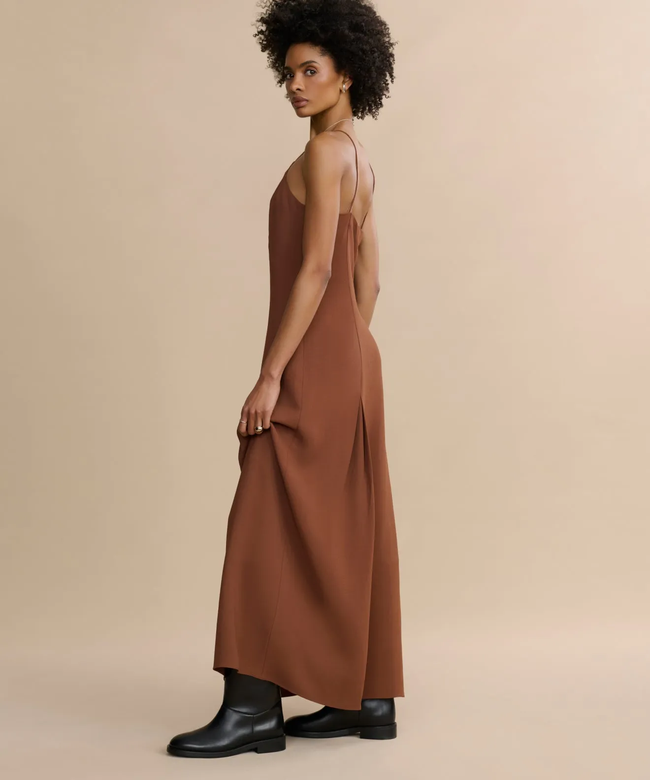 Sleek Waist Florence Slip Dress
