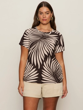 Retro Trendy The Perfect Tee Mesa Palm Extended Sizing The Perfect Tee Mesa Palm Extended Sizing Sport Fit