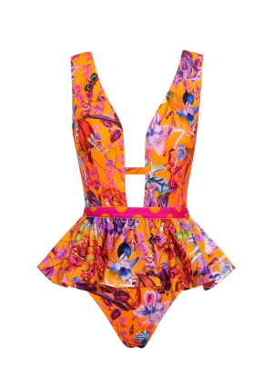 Reversible Ruffle Belt