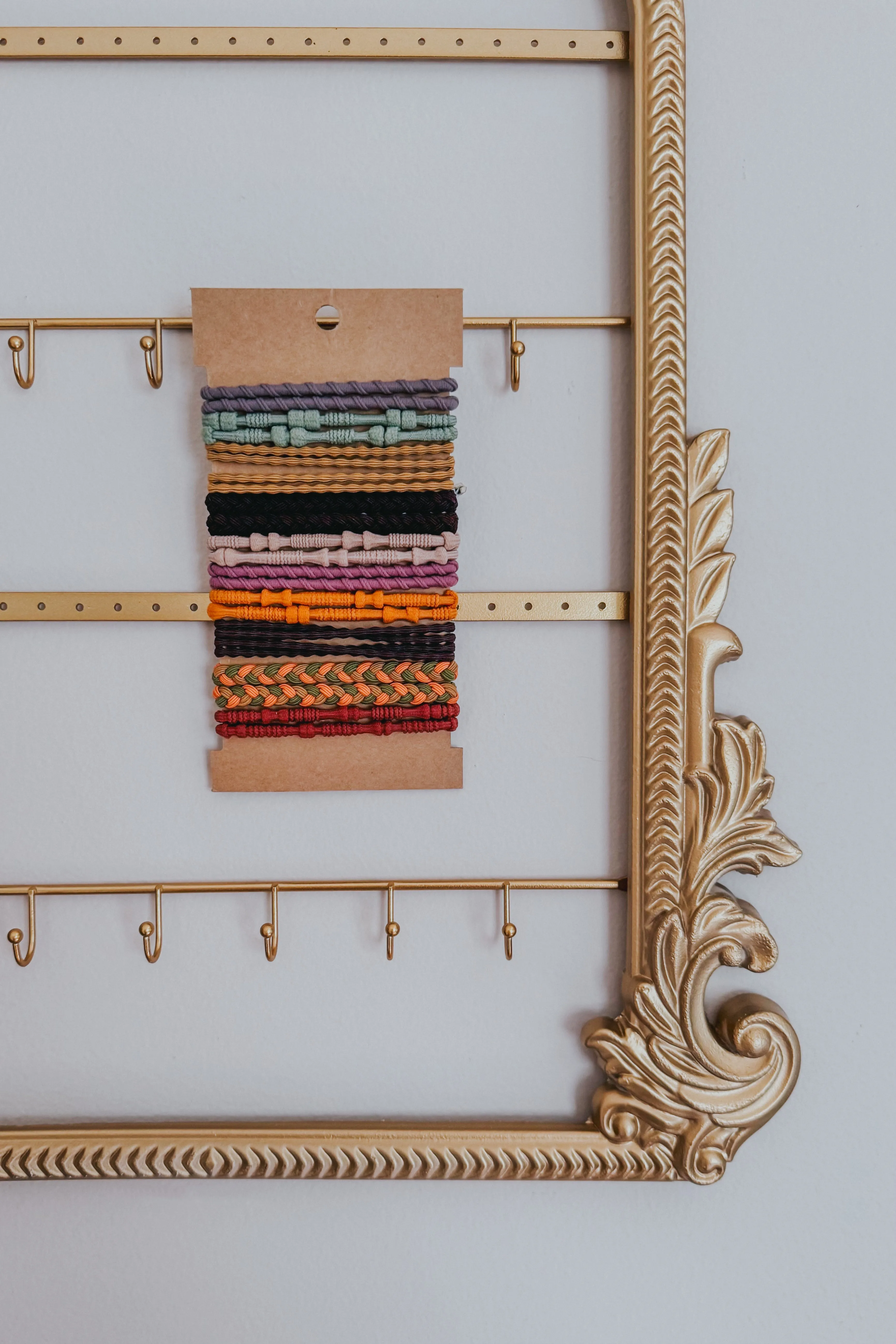 Rhiannon Stackable Hair Tie Bracelet Set • Sunset