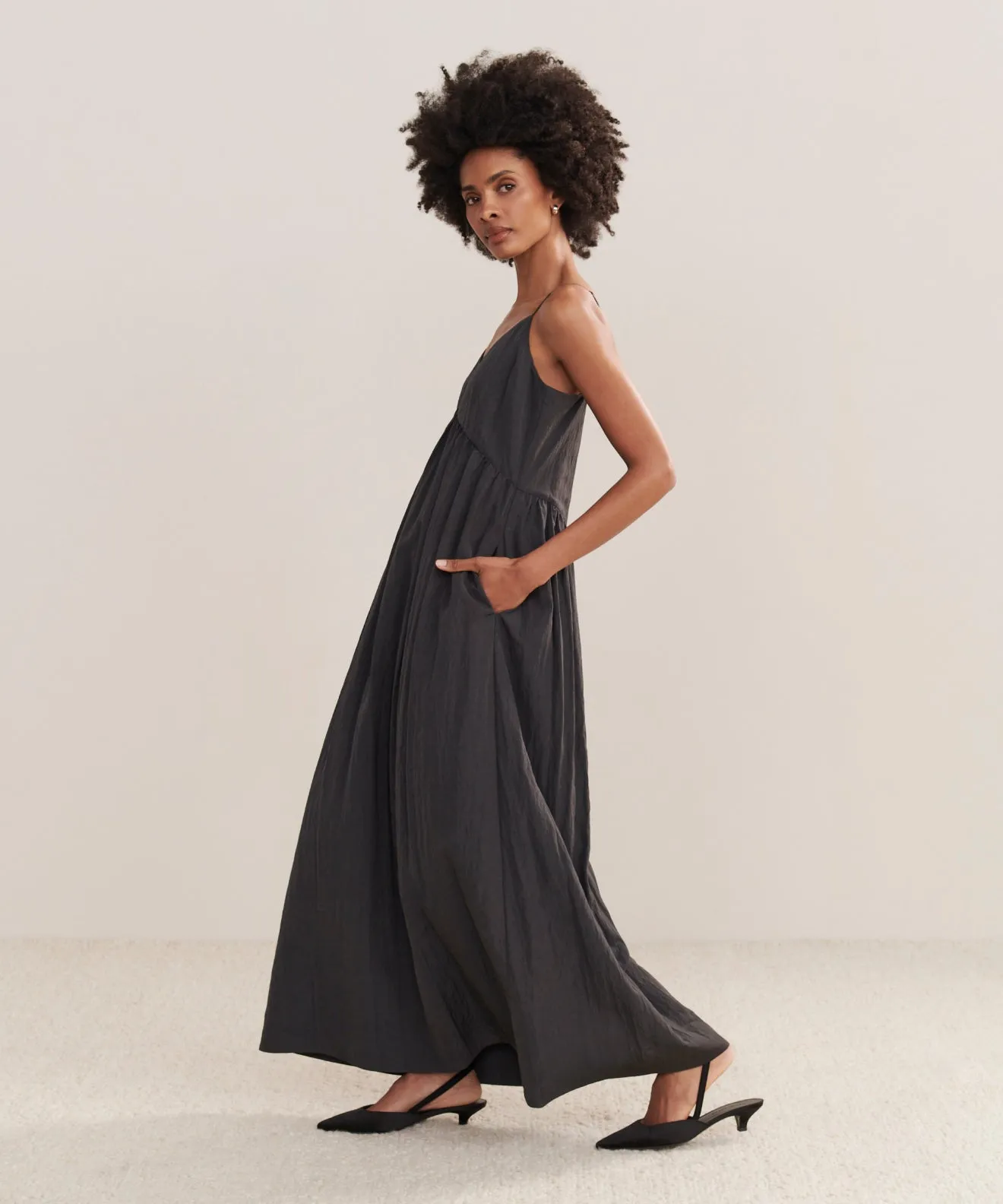 Alyssandra Dress DropShoulderConstruction