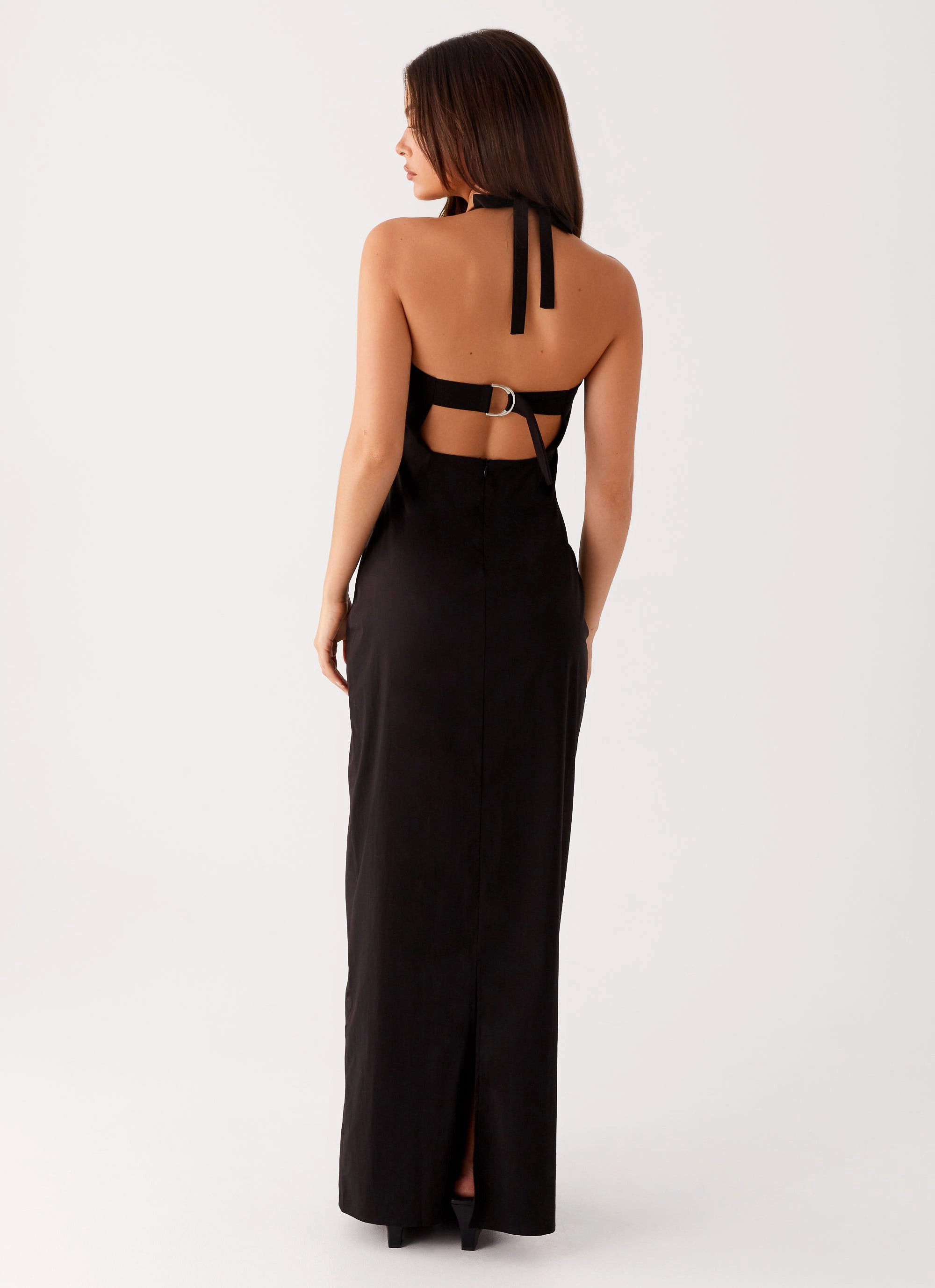 Cheryl Maxi Dress - Black Clean Touch