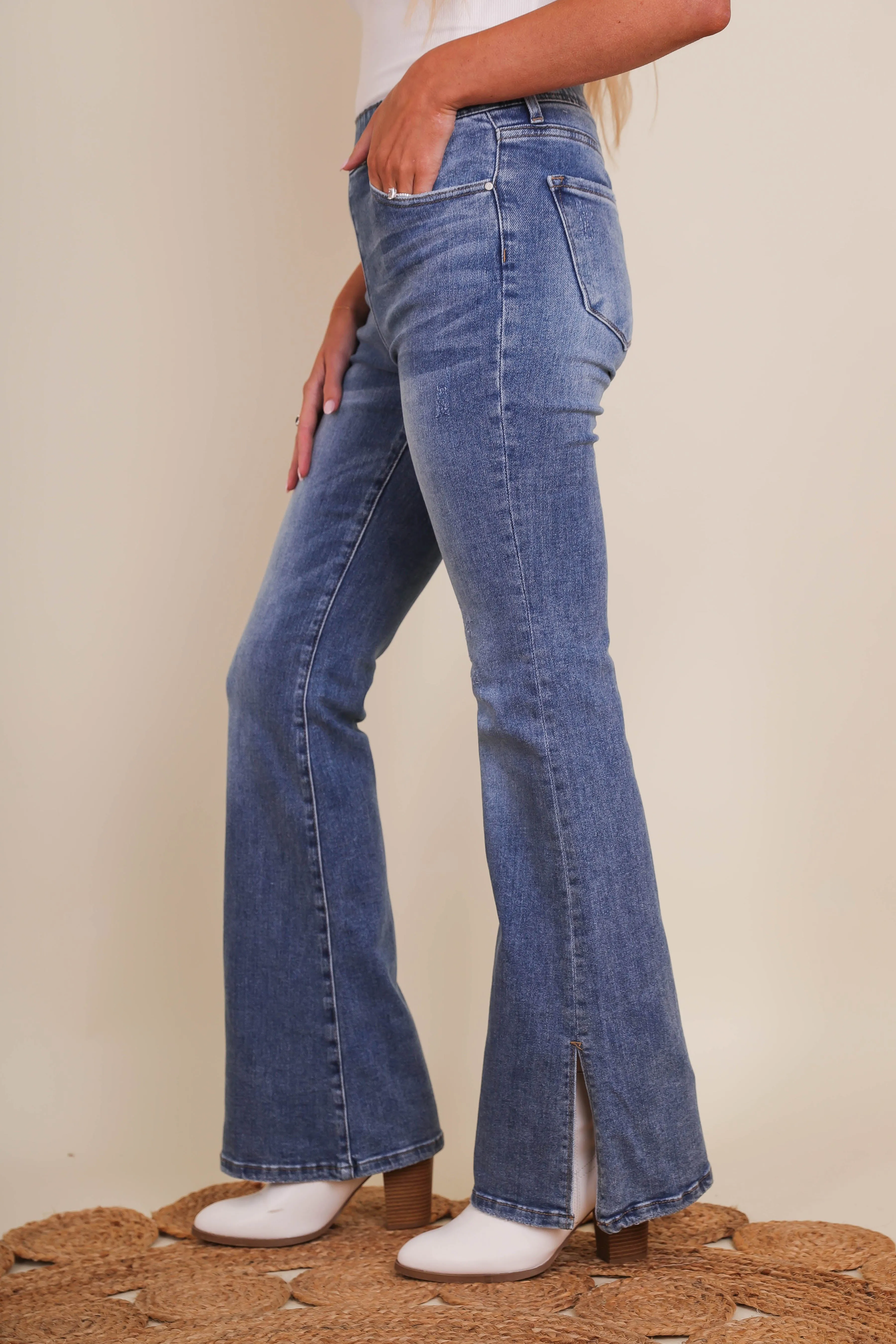 Roaming Wild Flare Denim Soft Lines
