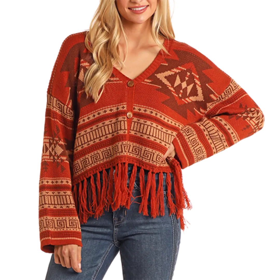 Rock & Roll Denim Women's Cropped Cardigan