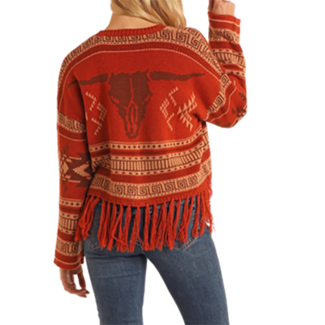 Rock & Roll Denim Women's Cropped Cardigan