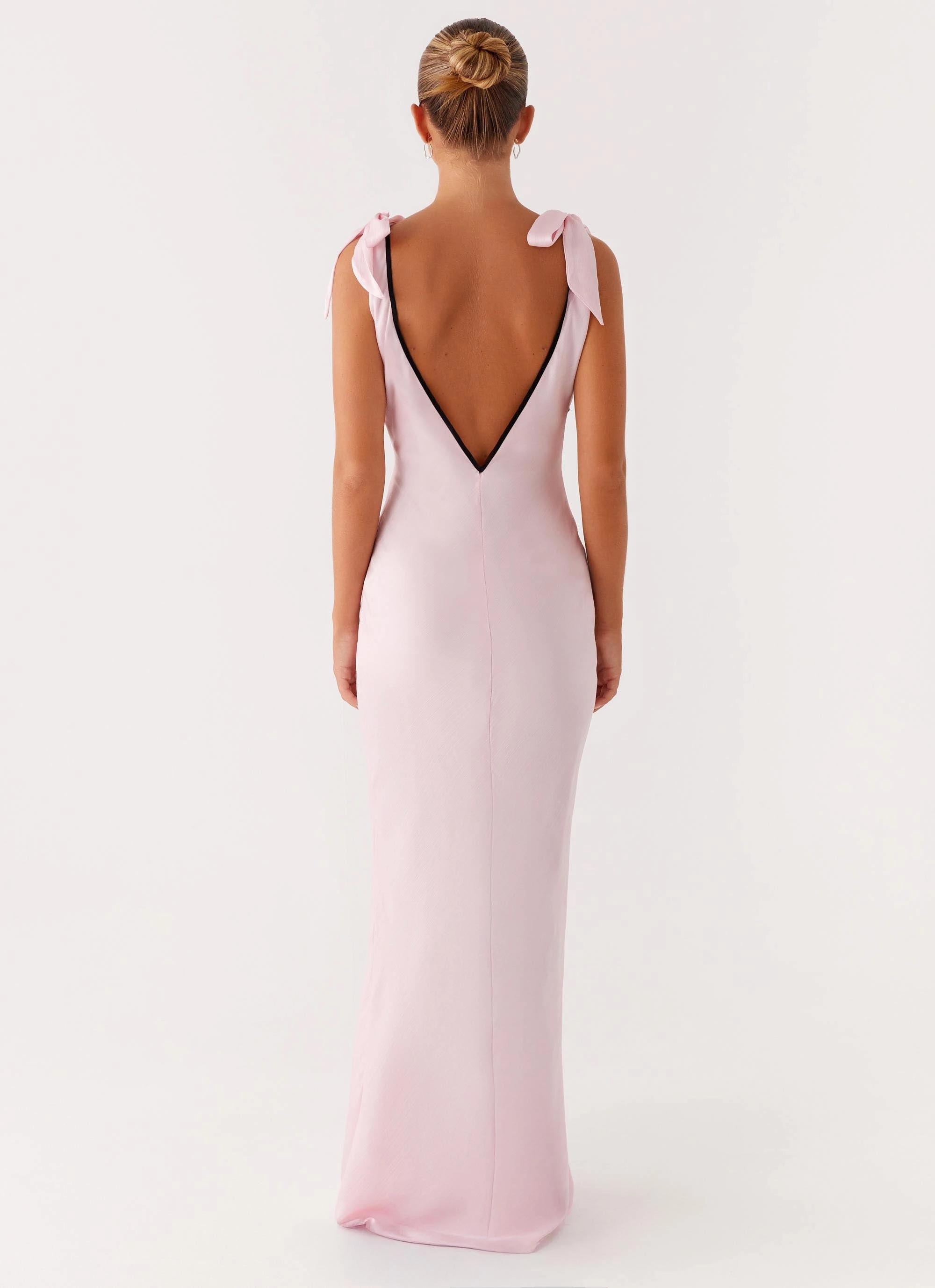 Romeo Maxi Dress - Pink Rose Flush Quiet Mood