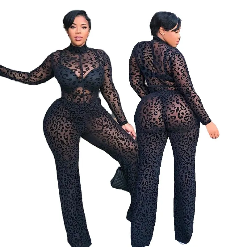 Romper Long sleeve Mesh