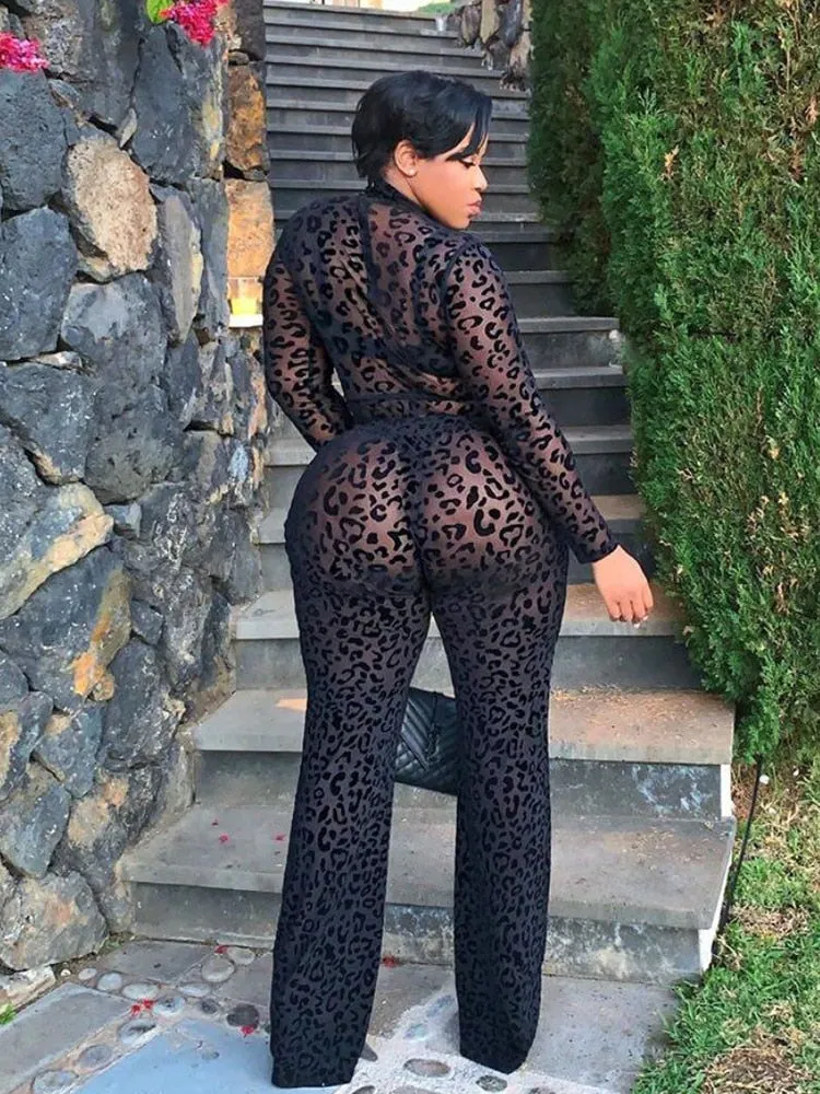 Romper Long sleeve Mesh