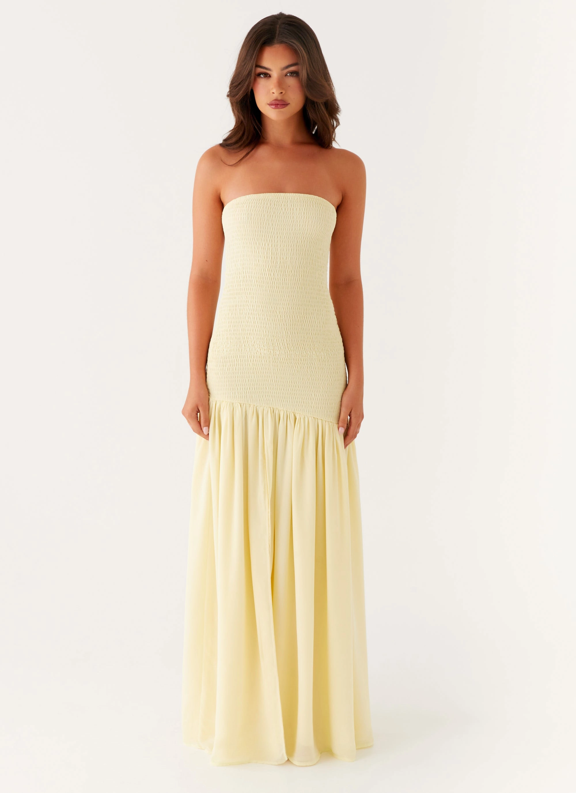 Lightweight Comfort Royce Maxi Dress - Yellow