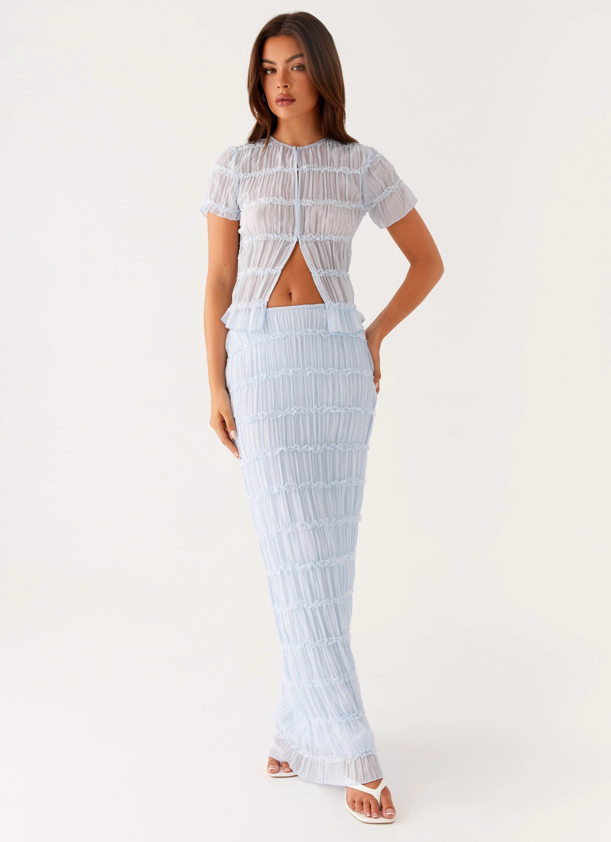 AdaptiveFitFabric LightweightFabric Daydreaming Top - Blue