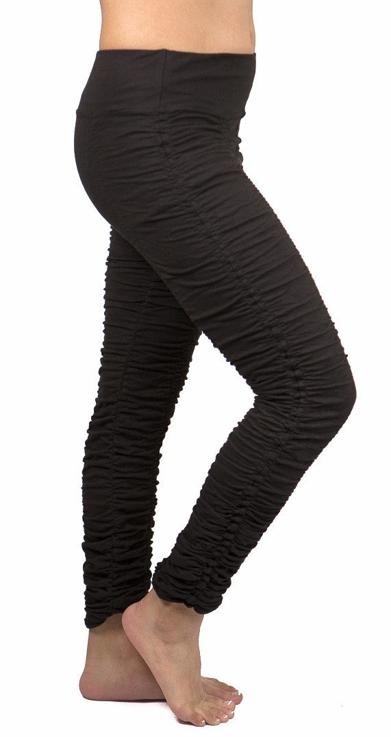Ruched Leggings Cozy Material